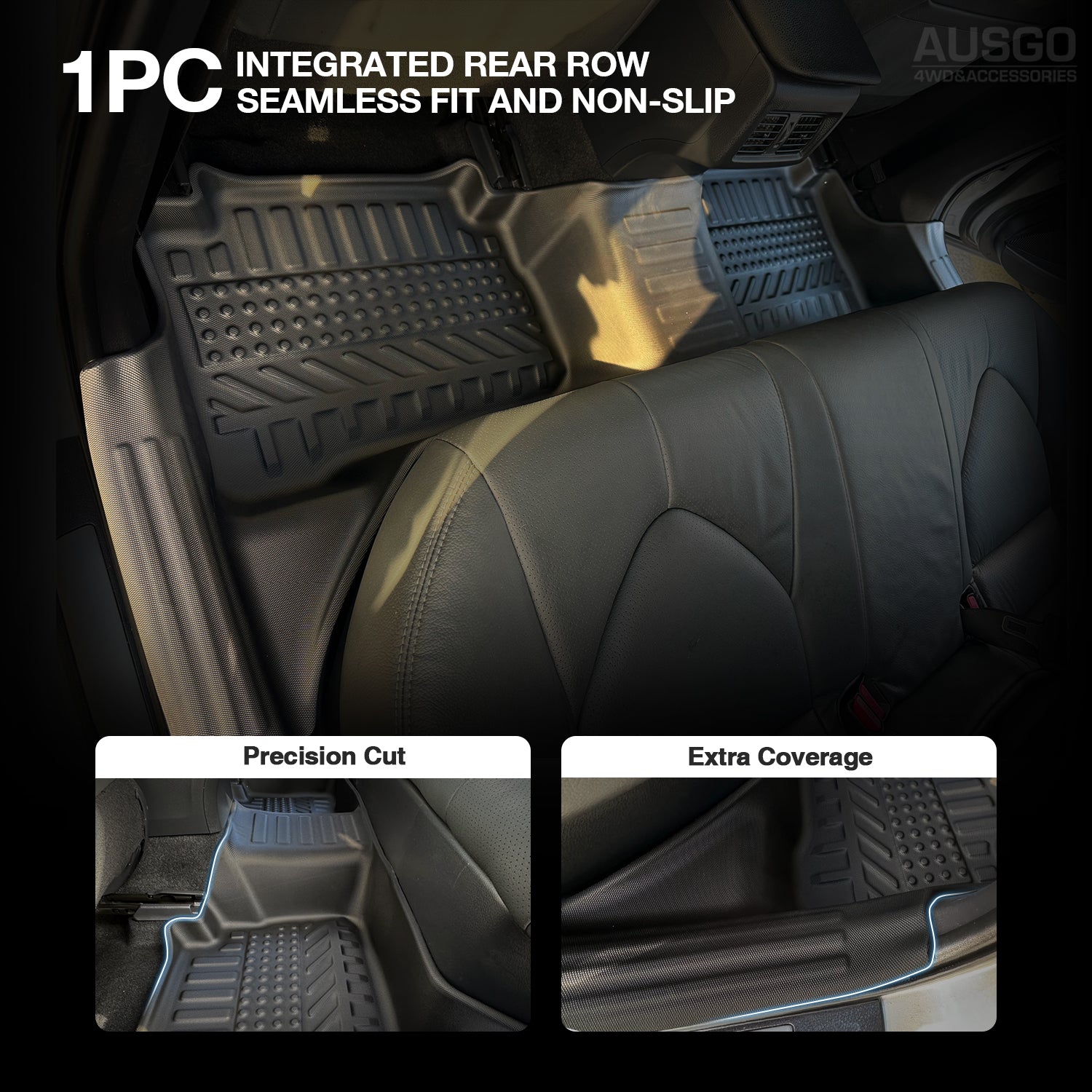 5D Custom Fit Car Floor Mats for Toyota Camry Hybrid 2017-2024 - All Weather Protection, Non-Slip Design for Ultimate Comfort and Cleanliness | Perfect for Daily Commutes, Road Trips, and Family Adventures