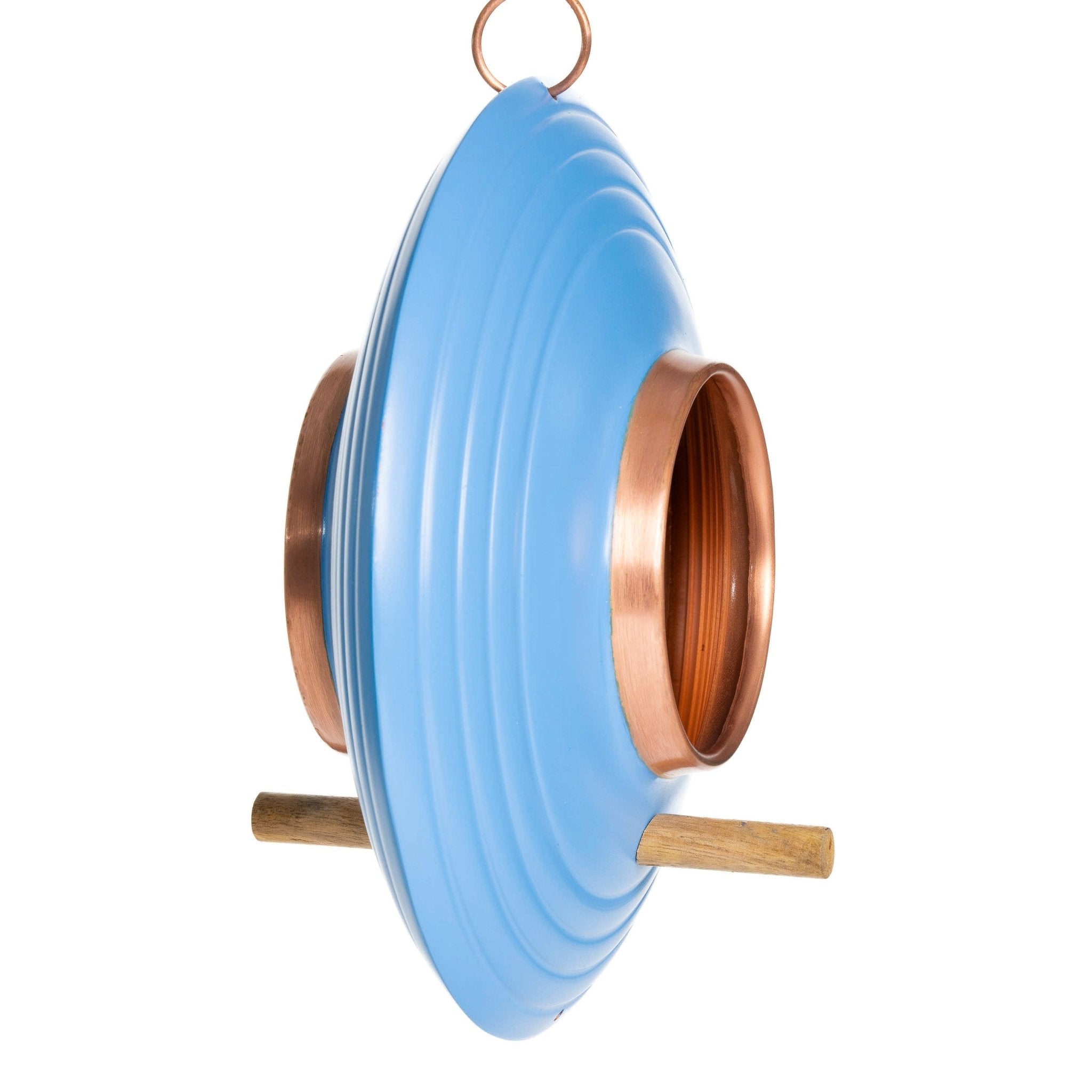 Azure Fly Thru™ Bird Feeder - Squirrel Proof Hanging Bird Feeder for Outdoor Garden, Yard & Patio - Attracts Cardinals, Finches & Wild Birds (Perfect for Bird Watching & Nature Lovers)