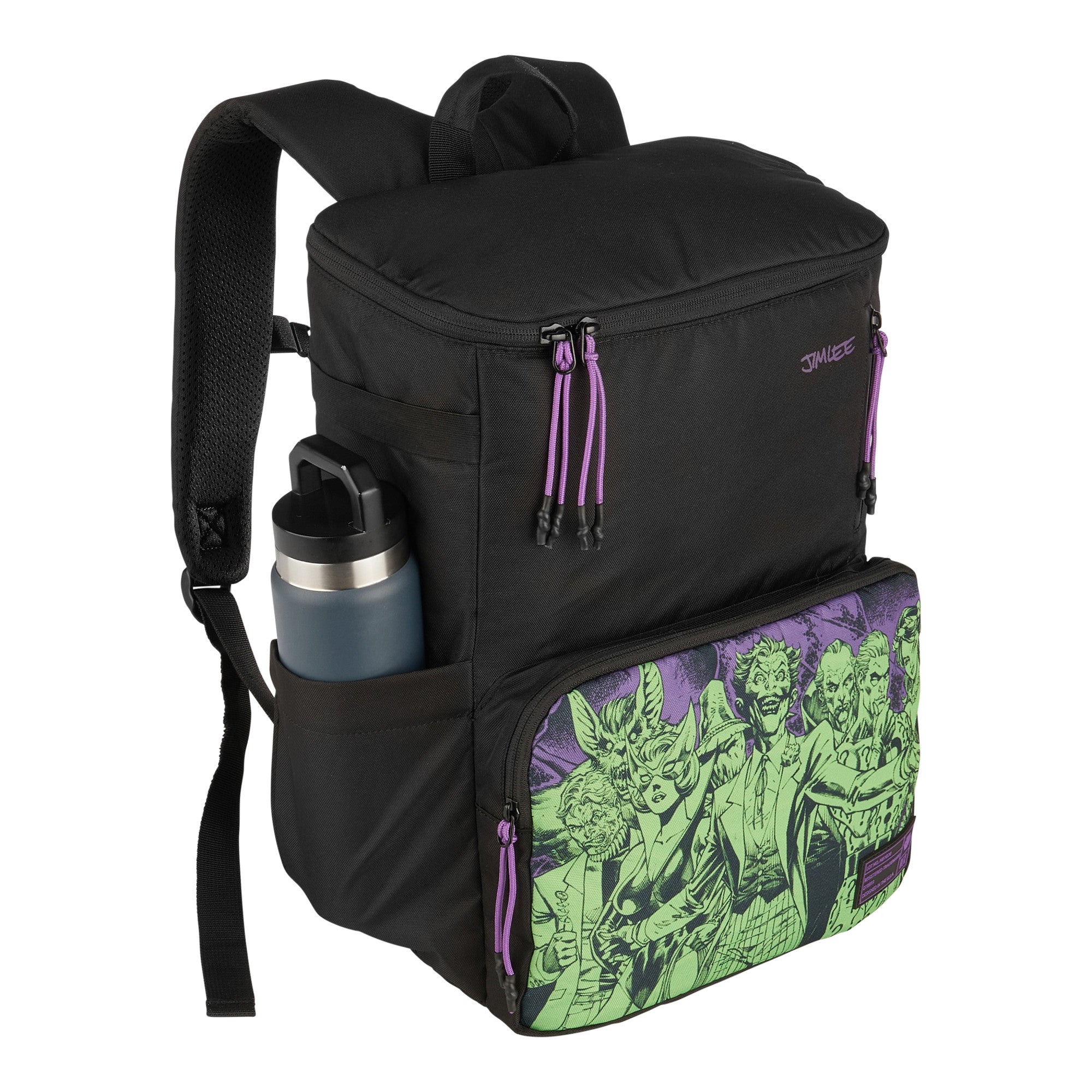 Comic Book Collector Backpack V2 - Premium Villain-Themed Storage for Comics & Collectibles - Perfect for Conventions, Travel & Display