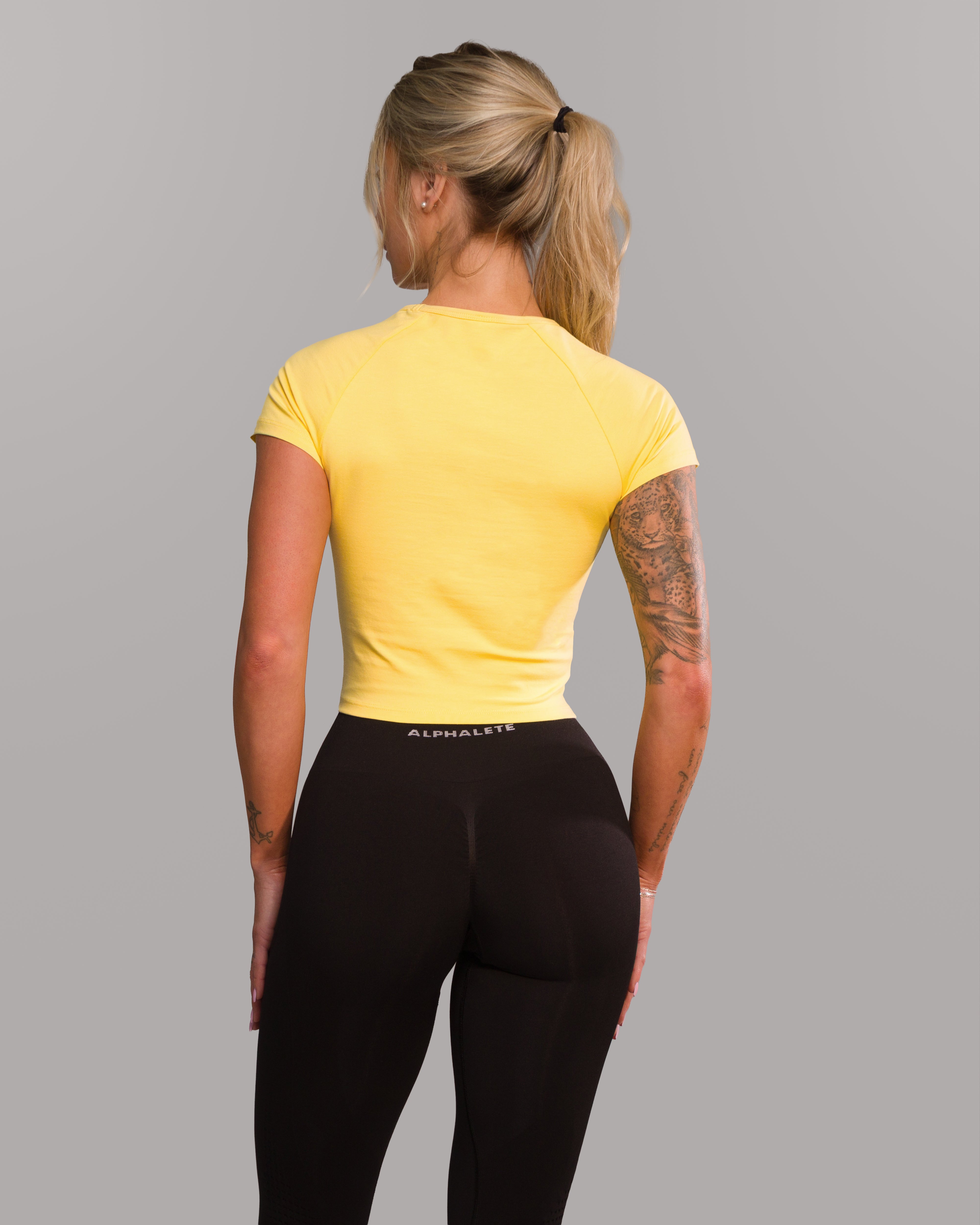 Canary Yellow Baby Tee - Soft & Comfortable Cotton T-Shirt for Infants & Toddlers - Perfect for Playdates, Family Outings & Photo Shoots