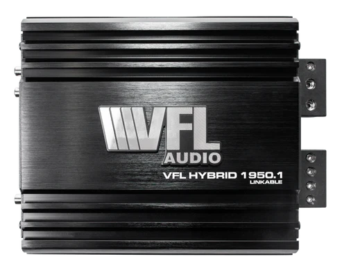 VFL Hybrid 1950.1 Car Audio Amplifier - High Power 2000W Mono Class D Amp with Bass Boost for Subwoofers | Perfect for Car Audio Systems, Bass Competitions & Custom Installations