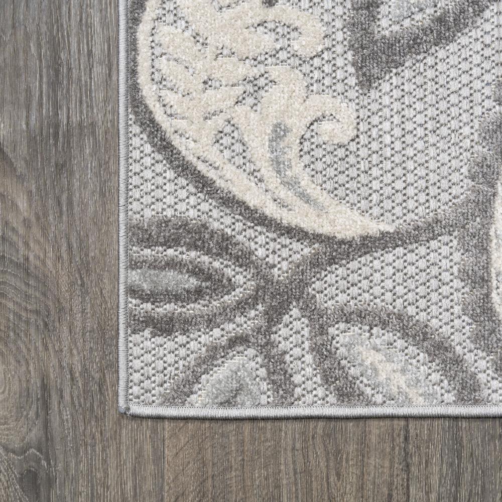 Julien Paisley High-Low Indoor/Outdoor Area Rug - Stylish Bohemian Decor for Living Room, Patio & Bedroom