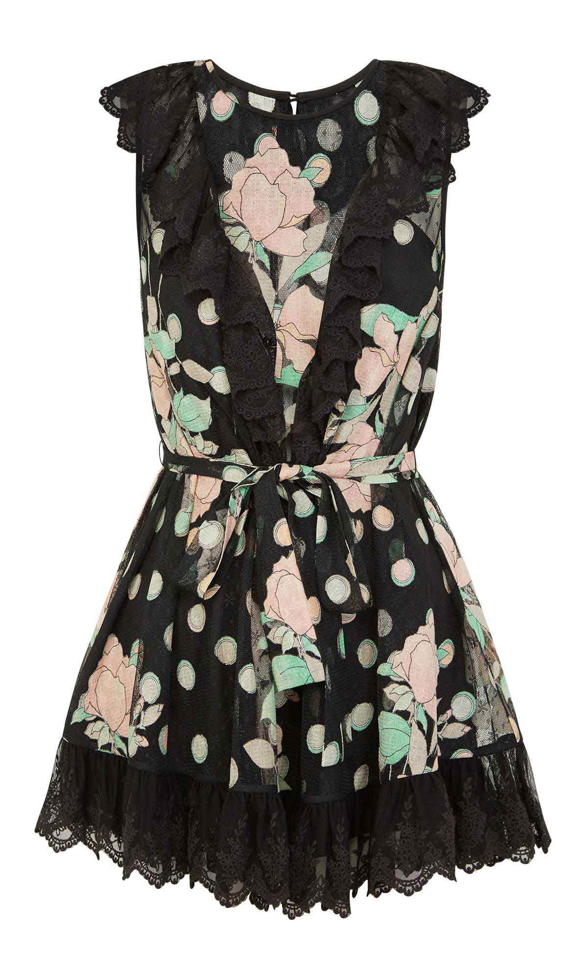 Born This Way Black Playsuit - Women's Stylish Jumpsuit for Casual Wear, Night Out & Party | Fashionable One-Piece Outfit