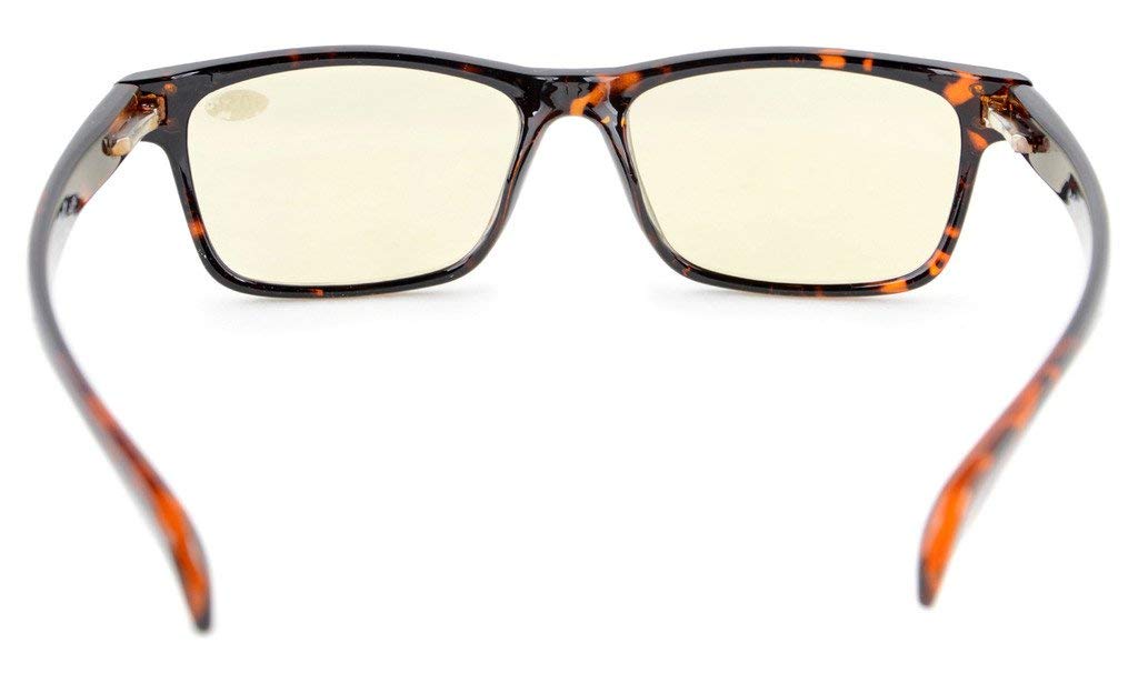 Eyekepper Spring-Hinged Computer Reading Glasses - Lightweight Sports Style Eyewear for Men & Women - Perfect for Office Work, Gaming, and Screen Time