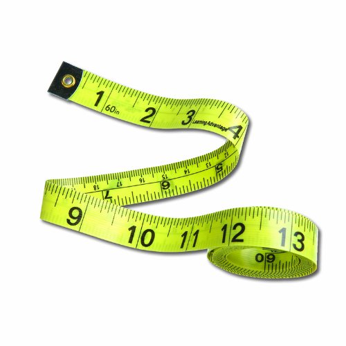 Learning Advantage 10-Piece Tape Measure Set for Kids - Perfect for Classroom Math Activities, STEM Learning & Home Schooling (12 Inches)