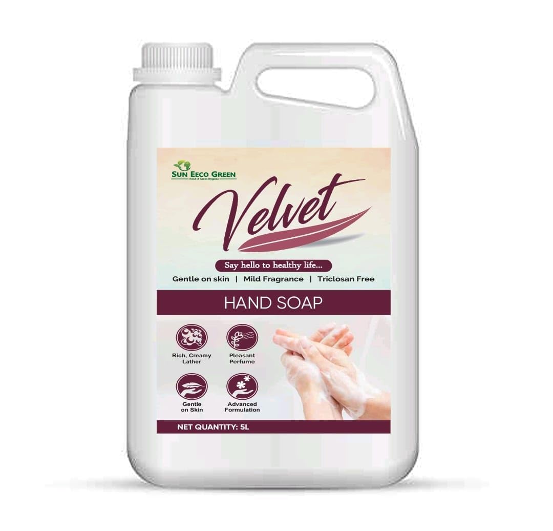 Luxury Velvet Hand Soap - Moisturizing & Antibacterial for Dry Skin | Perfect for Home, Office & Spa Use