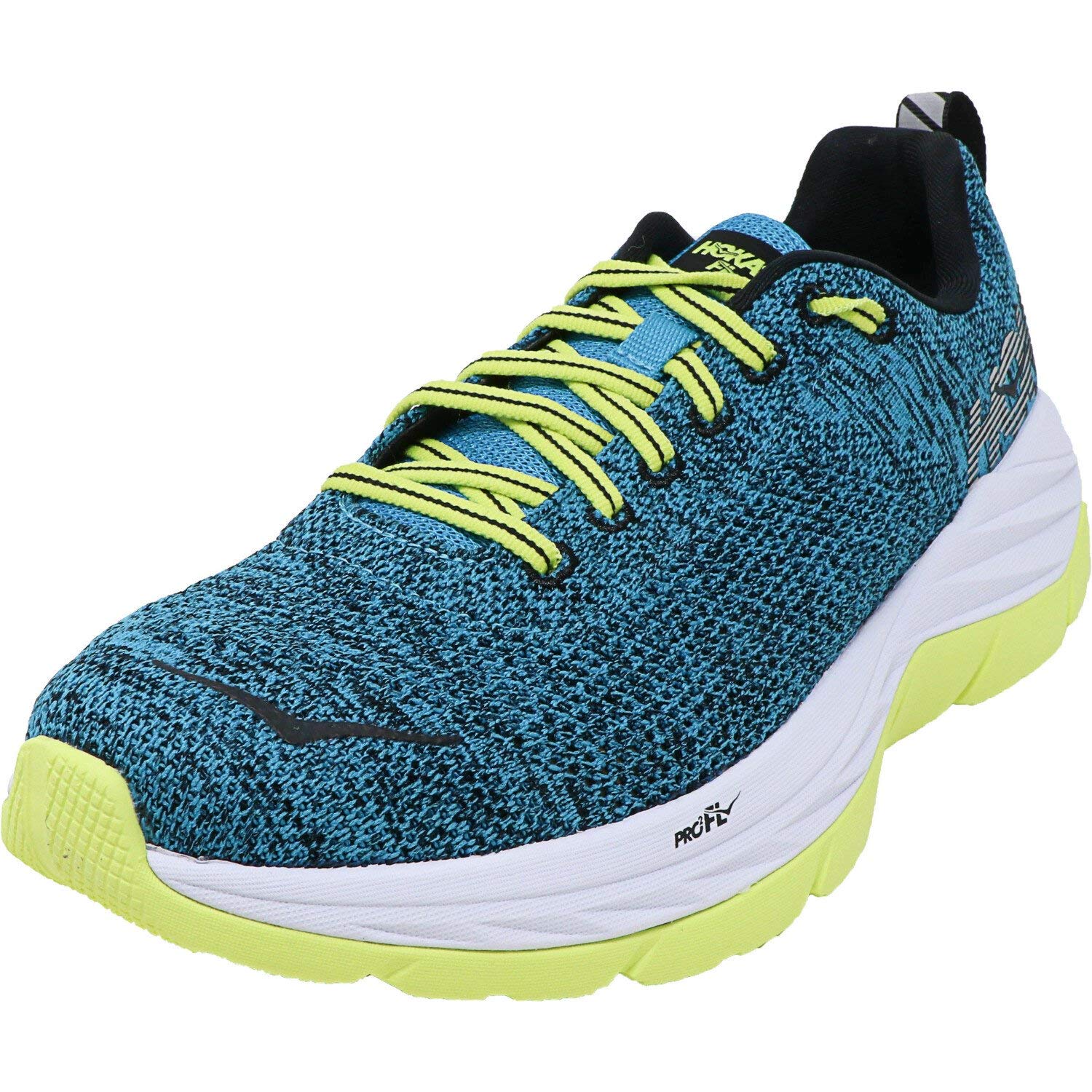 HOKA ONE ONE Men's Mach Mesh Running Shoes - Lightweight Cushioned Padded Insole, Breathable Blue Sneakers for Jogging & Training - Size 13 Medium (D) | Perfect for Road Running, Gym Workouts & Daily Walking