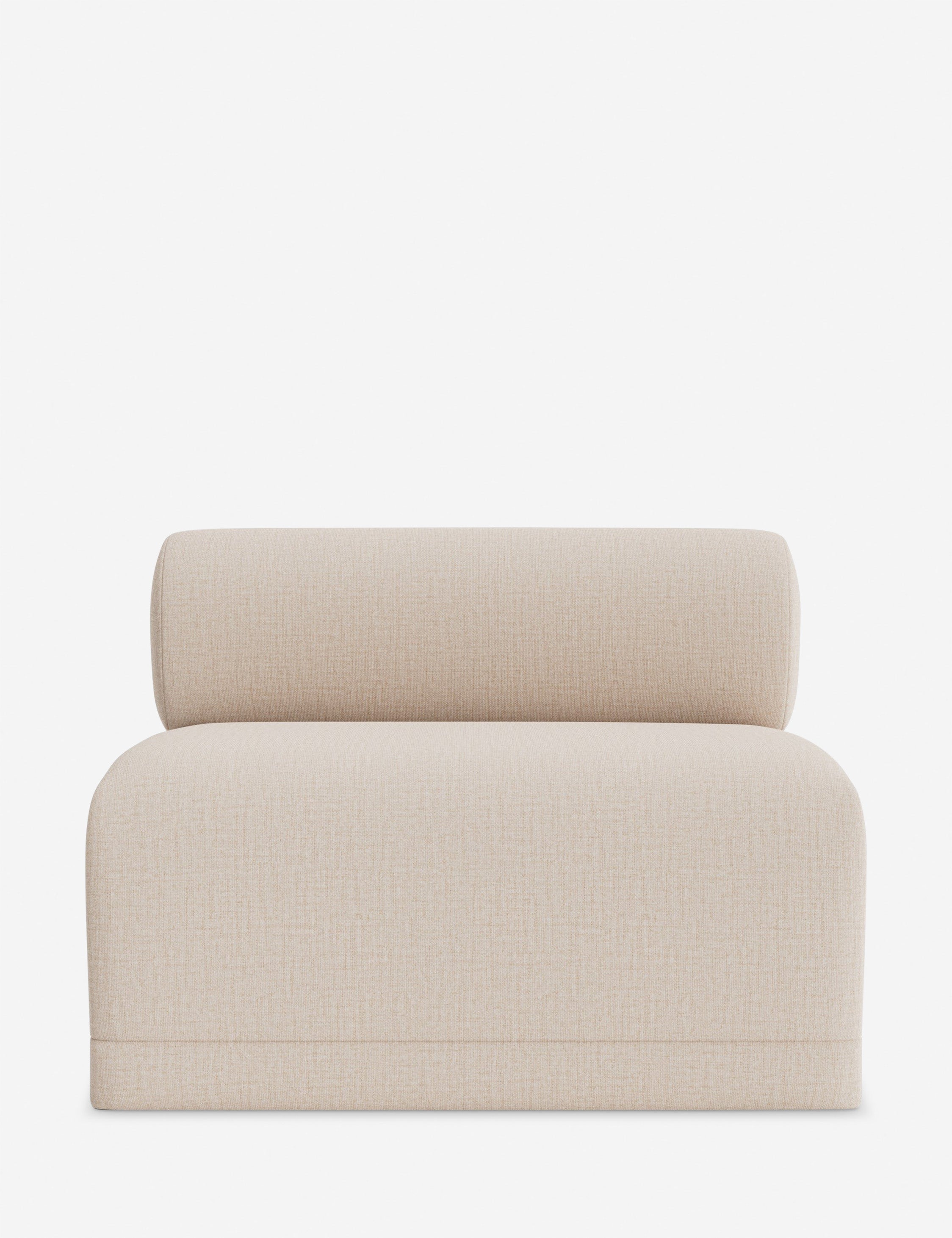Stylish Carson Accent Chair for Living Room - Modern Upholstered Armchair with Wooden Legs - Perfect for Home Office, Bedroom or Lounge Decor