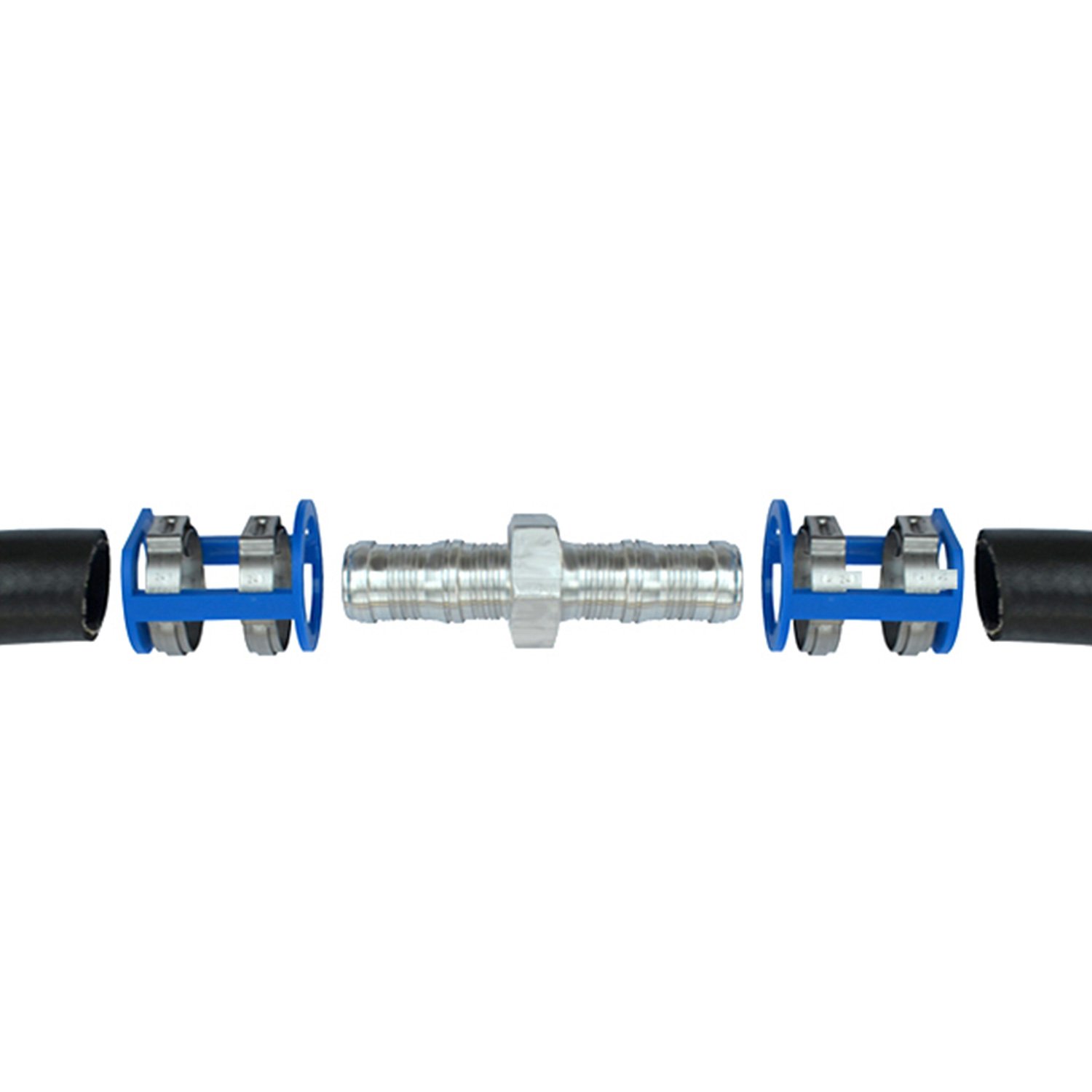 Smart Splice A/C Splicer - #10 Hose to #10 Hose Connector for Reduced Barrier Hose (ID 1/2