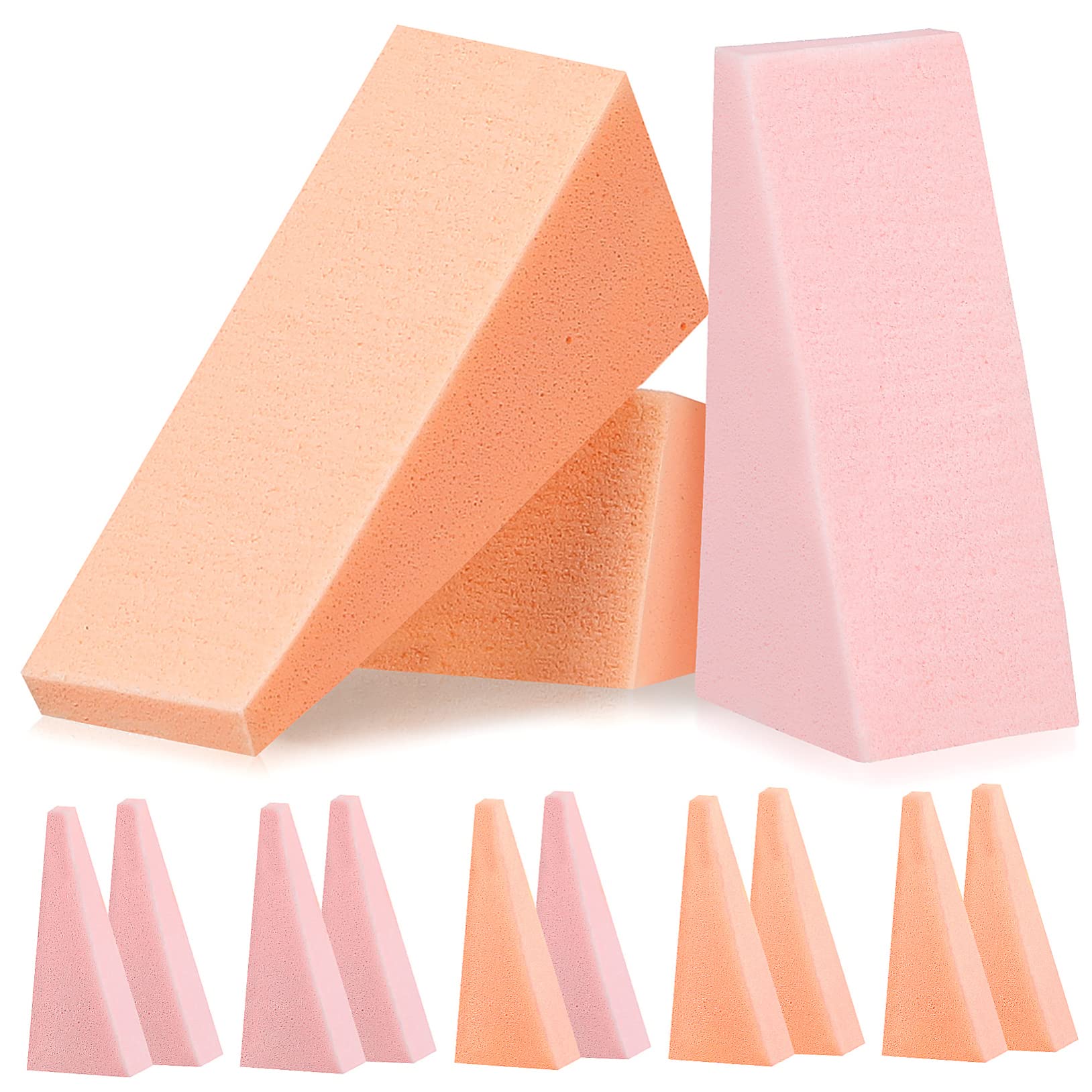 FOMIYES 96pcs Makeup Sponge Set - Concealer Blender, Foundation Sponge, Powder Puff for Air Cushion & Cosmetic Application | Soft, Durable Makeup Tools for Flawless Face Makeup (Perfect for Daily Use, Professional Makeup Artists & Travel)