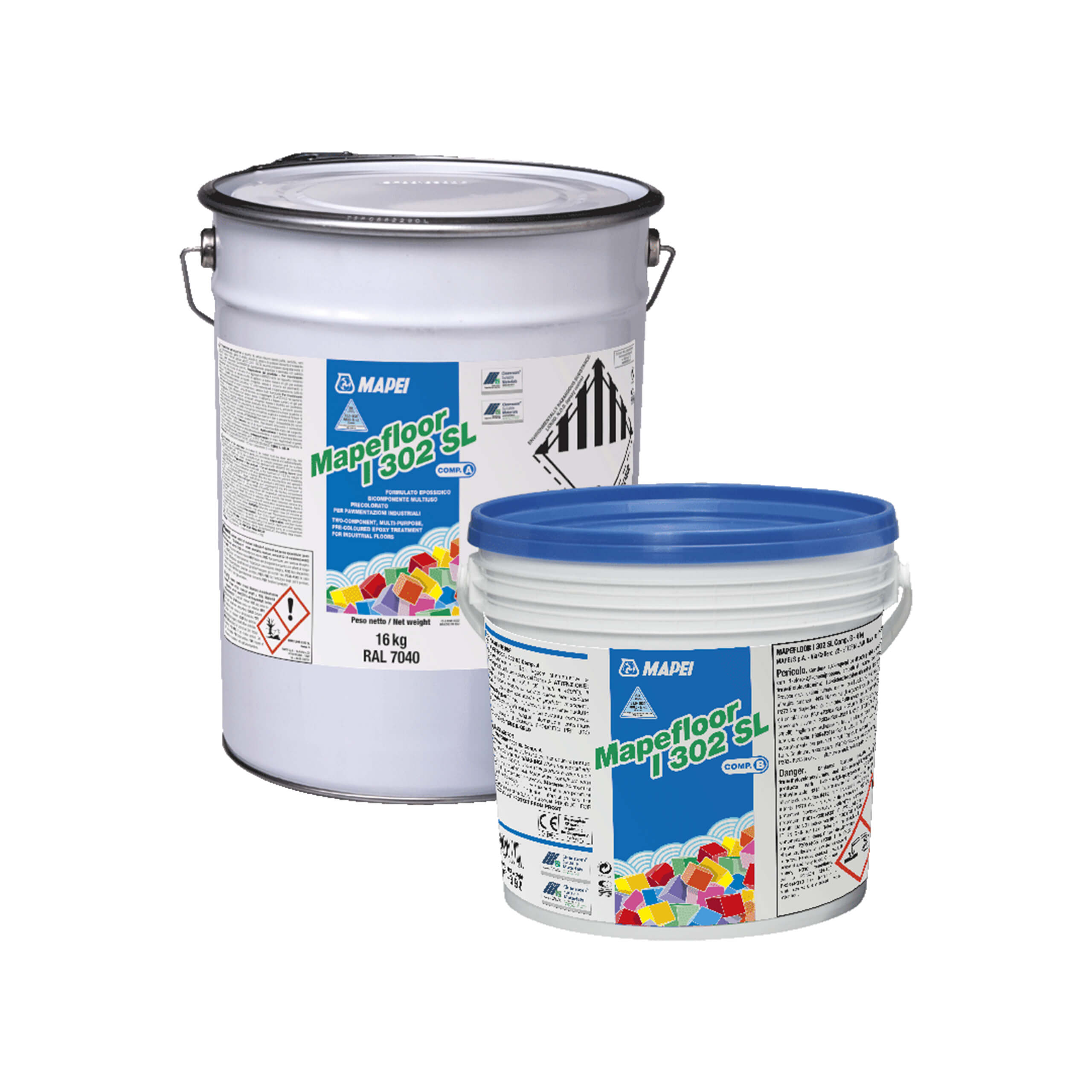 Mapei Mapefloor I302 Self-Leveling Underlayment Kit – Fast Drying, High Strength Floor Leveler for Tile, Vinyl & Wood – Perfect for Home Renovation & Commercial Projects