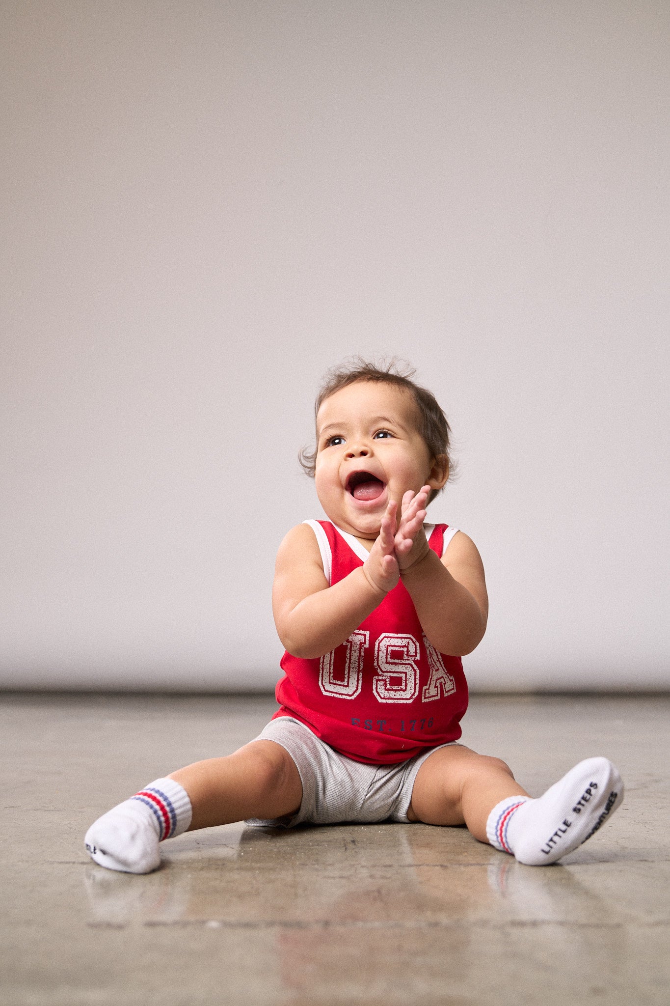 USA Flag Red Tank Top for Men - Patriotic American Graphic Tee for 4th of July, BBQ, and Summer Outings