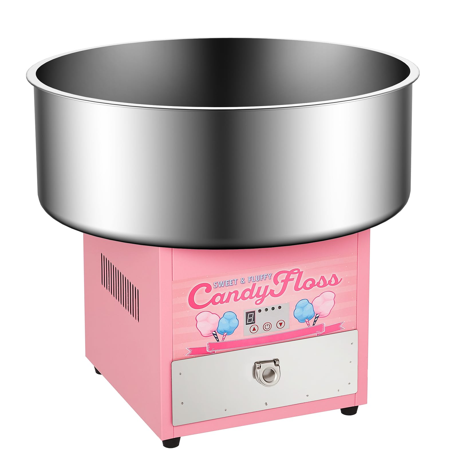 DEXSO Commercial Electric Cotton Candy Machine with 20