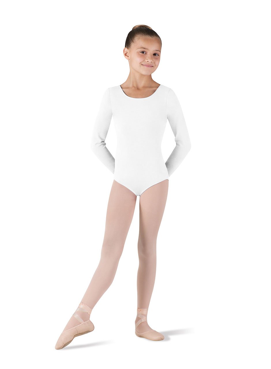 Bloch Dance Girls Petit Classic Long Sleeve Leotard - Ballet Leotards for Kids, Toddler Dancewear, Comfortable Stretch Fabric - Perfect for Ballet Class, Recitals & Dance Practice