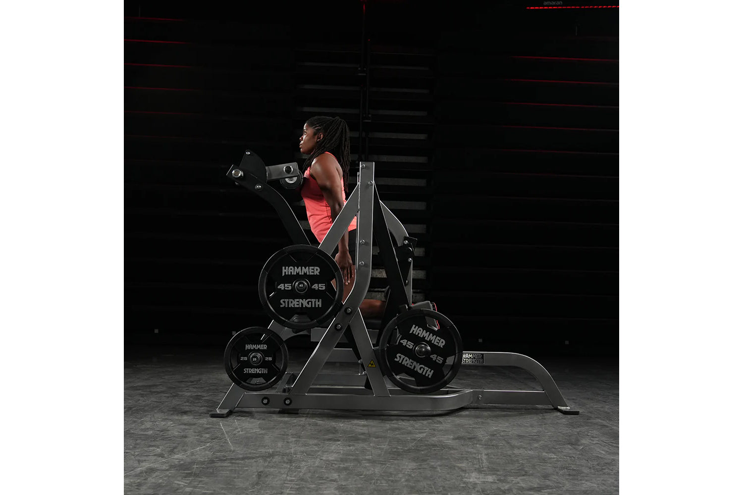 Hammer Strength Assisted Nordic Hamstring Curl Machine - Professional Gym Equipment for Leg Workouts - Perfect for Home & Commercial Use
