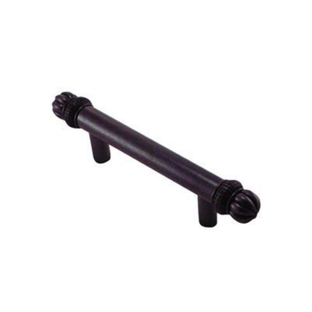 MNG Hardware 20333-24 24-Inch C/C 26-Inch Oversized Rattan & Tube Cabinet Pull - Oil Rubbed Bronze Finish - Perfect for Kitchen Cabinets, Bathroom Vanities & Furniture Drawers