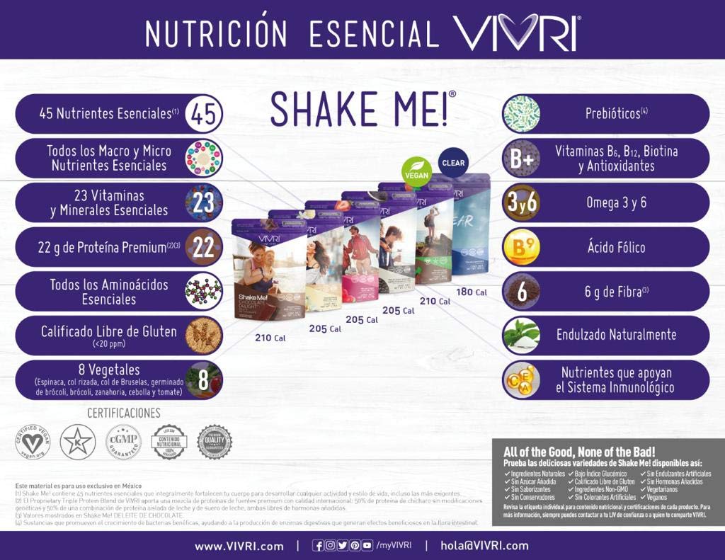 VIVRI Cleanse Me Jamaica Tropical Superfood Shake - Cookies & Cream & Orange Mango Flavors for Detox & Energy Boost | Perfect for Post-Workout Recovery & Healthy Lifestyle