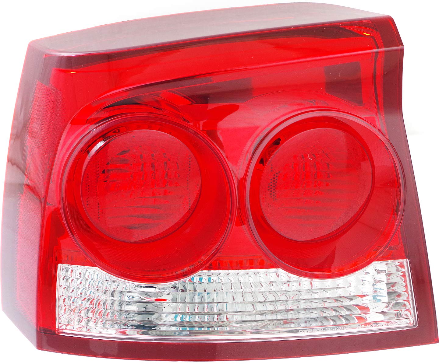 Evan-Fischer CAPA Certified Driver Side Tail Light Assembly for 2009-2010 Dodge Charger - Perfect for Replacement & Nighttime Driving Safety