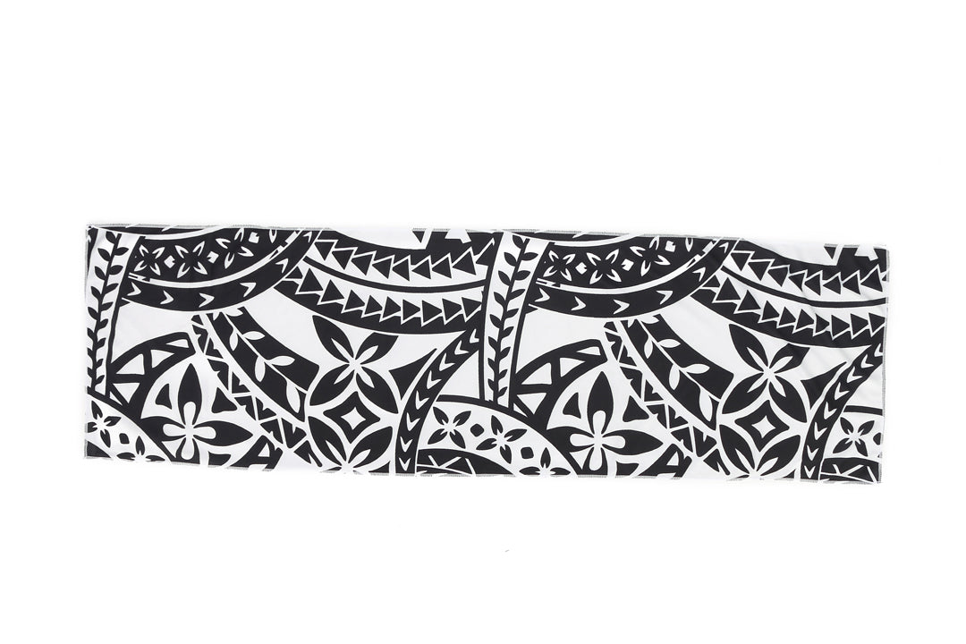 Cooling Towel for Sports & Fitness - Black - Stay Cool During Workouts, Running, Yoga & Outdoor Activities