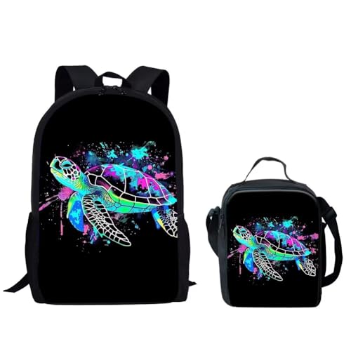 Neon Sea Turtle