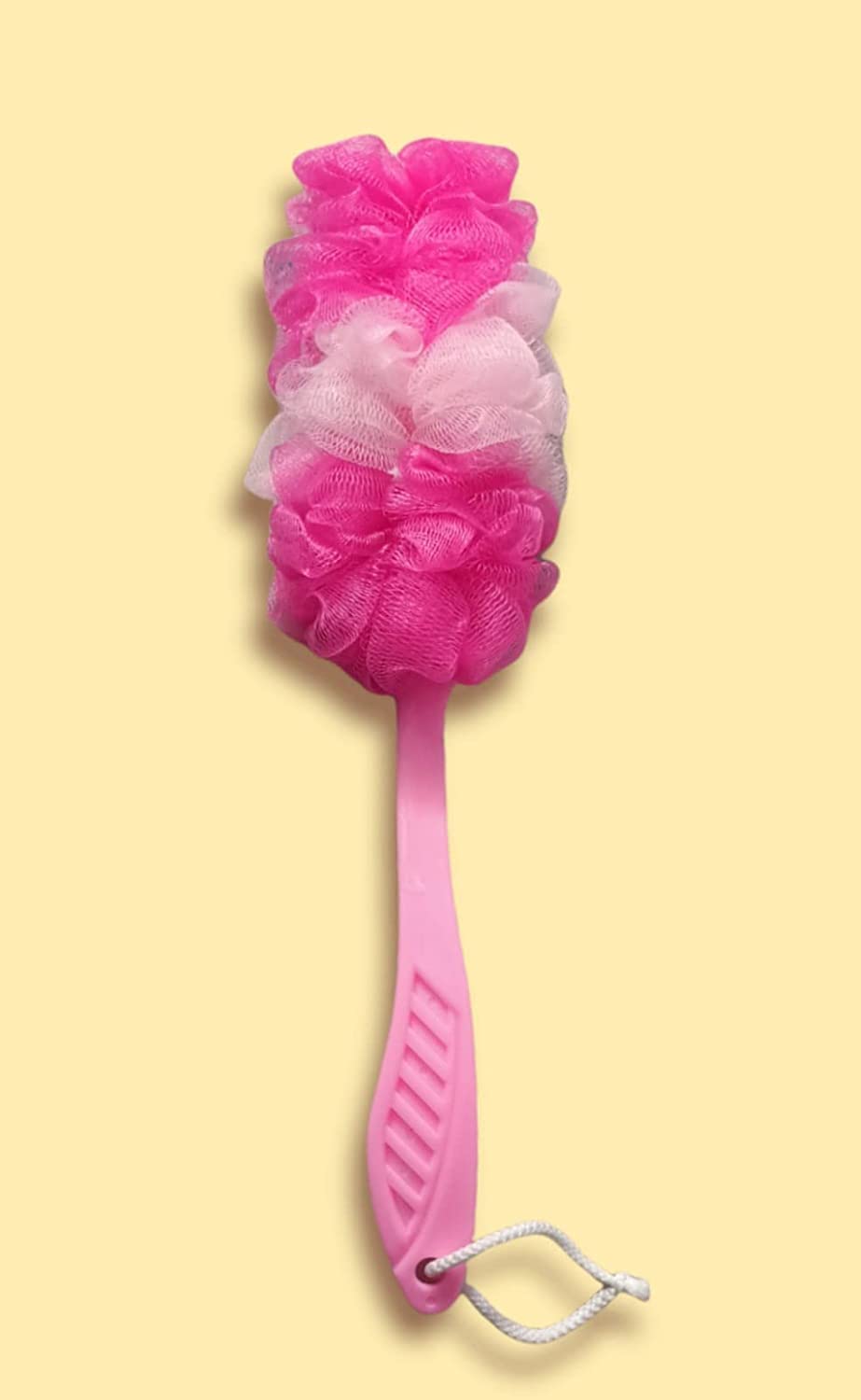Soft Mesh Loofah Back Scrubber - Shower & Bath Exfoliating Brush for Men & Women - Ideal for Elderly Care & Spa Relaxation