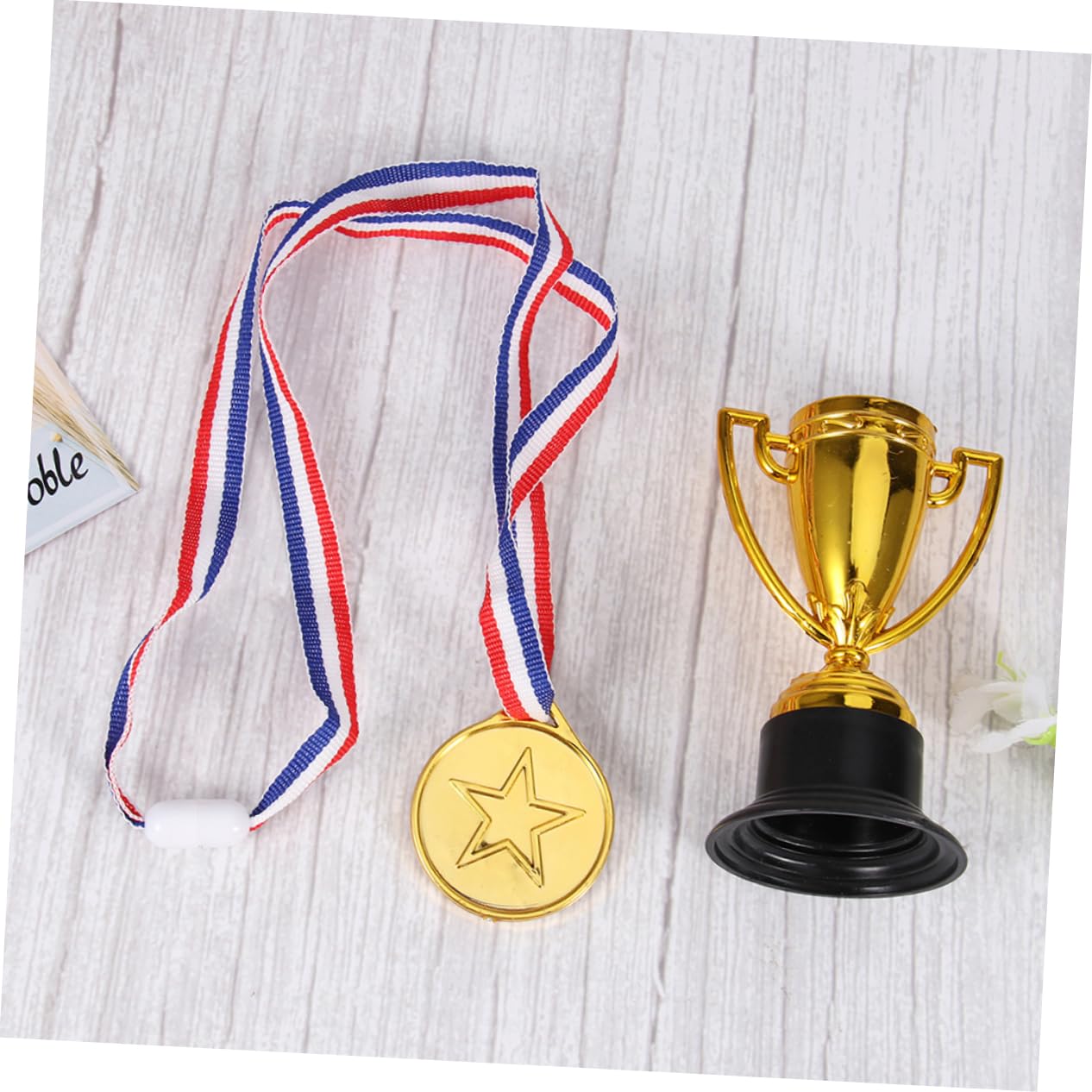 BESPORTBLE 108 Pcs Kids Trophies Bulk Set - Reusable Mini Awards for Children's Games, Sports & Classroom Rewards | Perfect for Birthday Parties, School Events & Sports Competitions