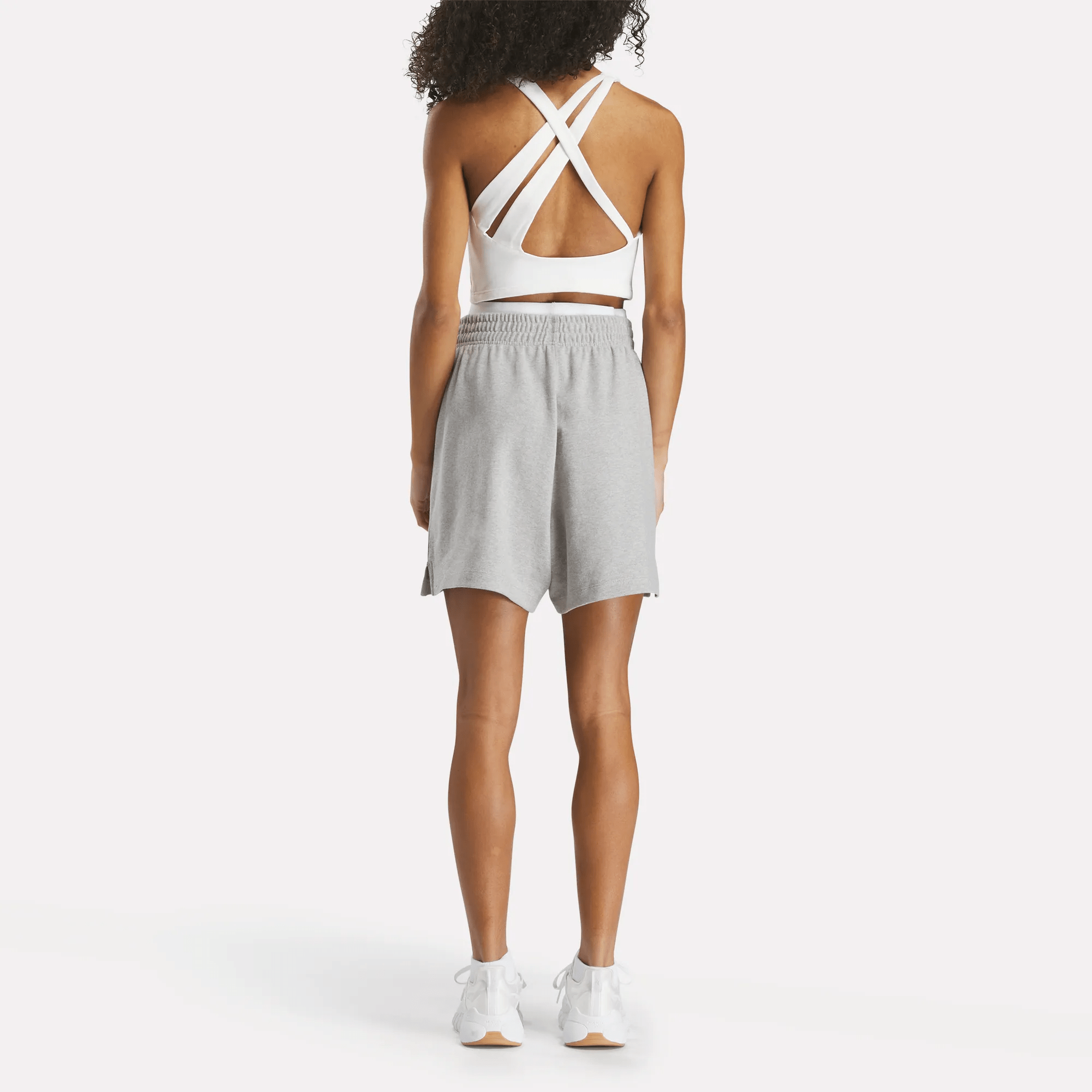 Women's High Waist Shorts - Comfortable & Stylish Identity High Rise Shorts for Summer, Workout, and Casual Wear