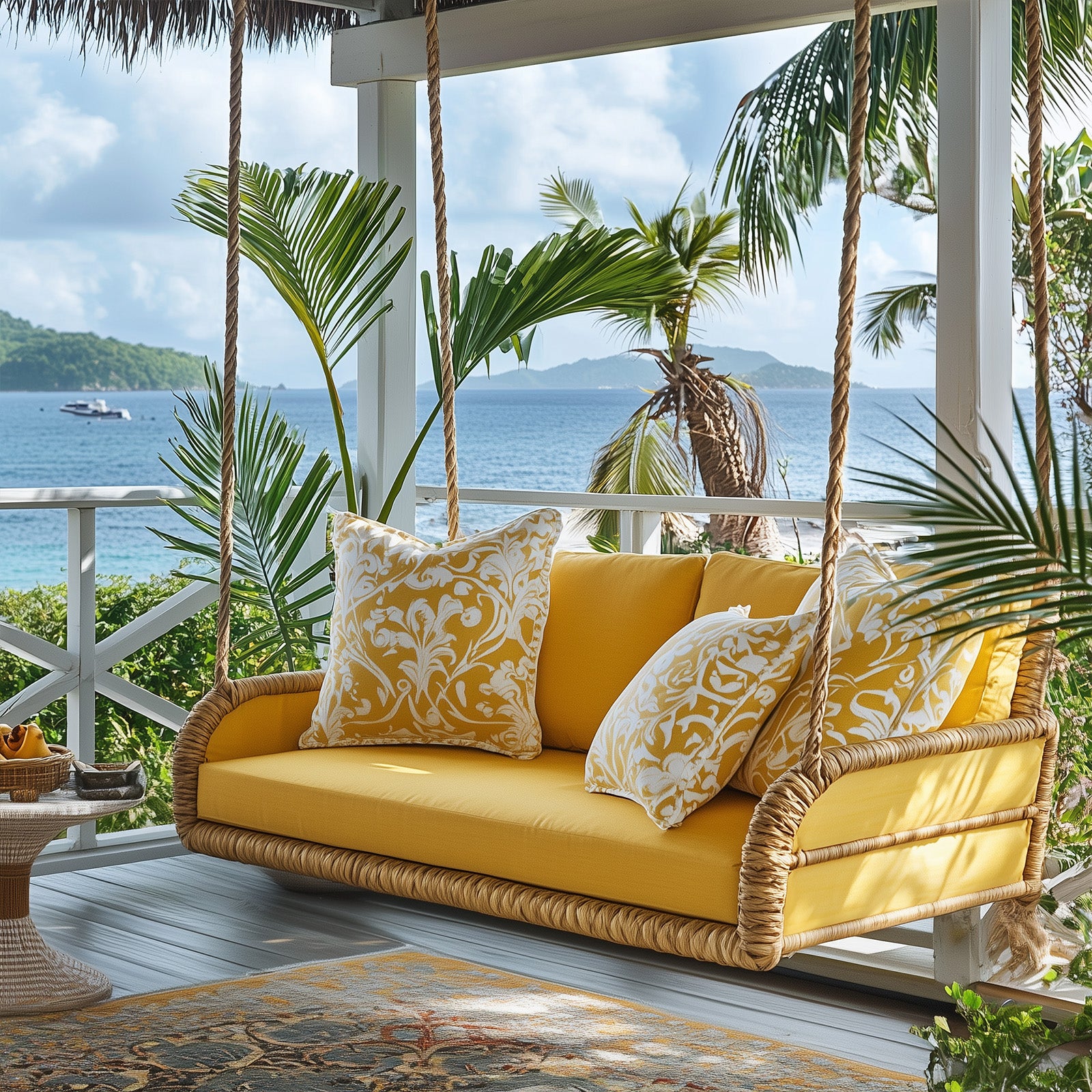 Linara Custom Bench Cushion - Premium Khaki Sofa & Chair Pads for Patio Furniture - Waterproof & Comfortable Outdoor/Indoor Seat Cushions for Garden, Deck, Porch & Living Room