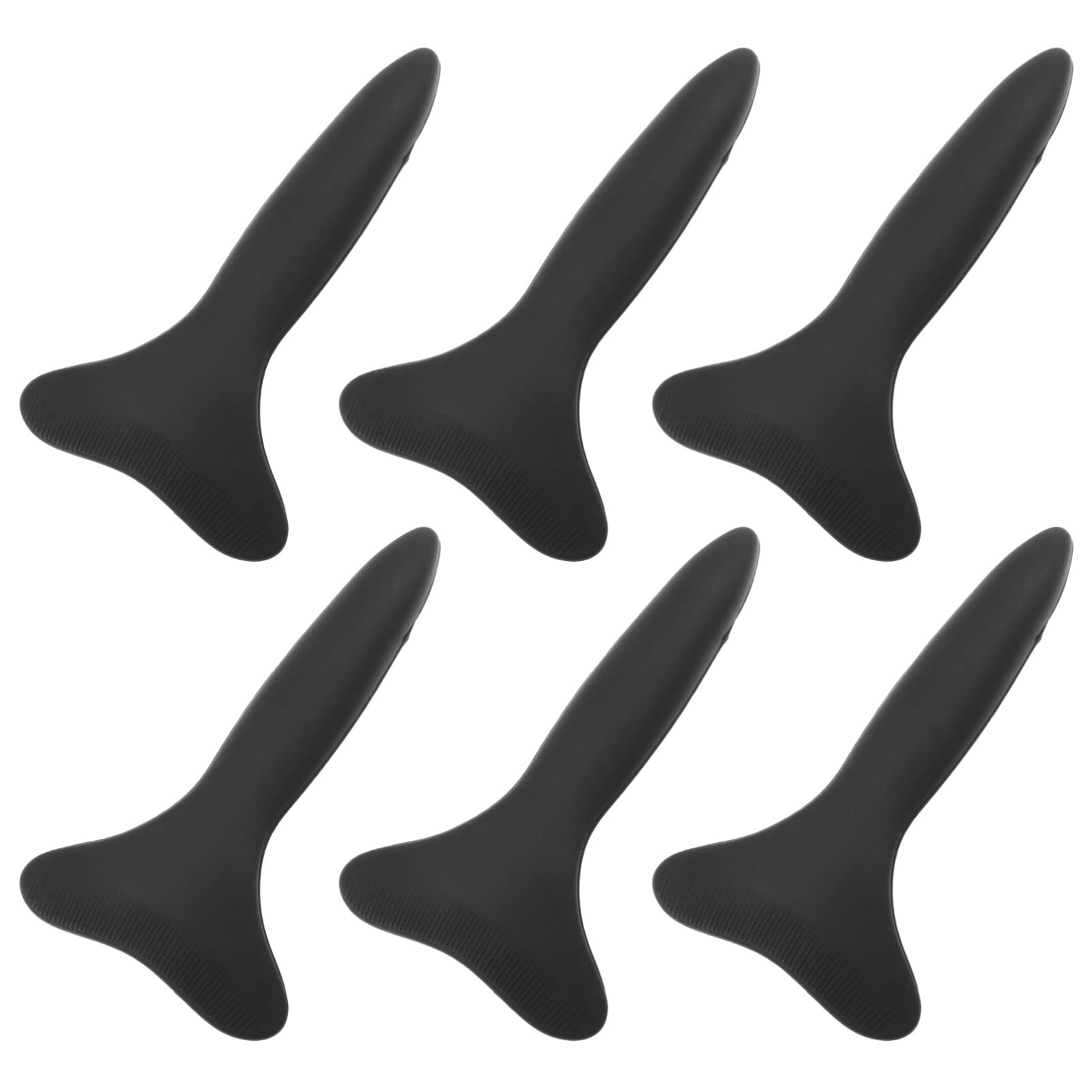 LALAFINA 6Pcs Professional Eyebrow Brush Set - Soft Silicone Bristles for Precise Grooming & Shaping - Perfect for Long Eyebrows - Makeup Tools Kit for Women & Beauty Enthusiasts (Great for Daily Makeup, Salon Use & Travel)