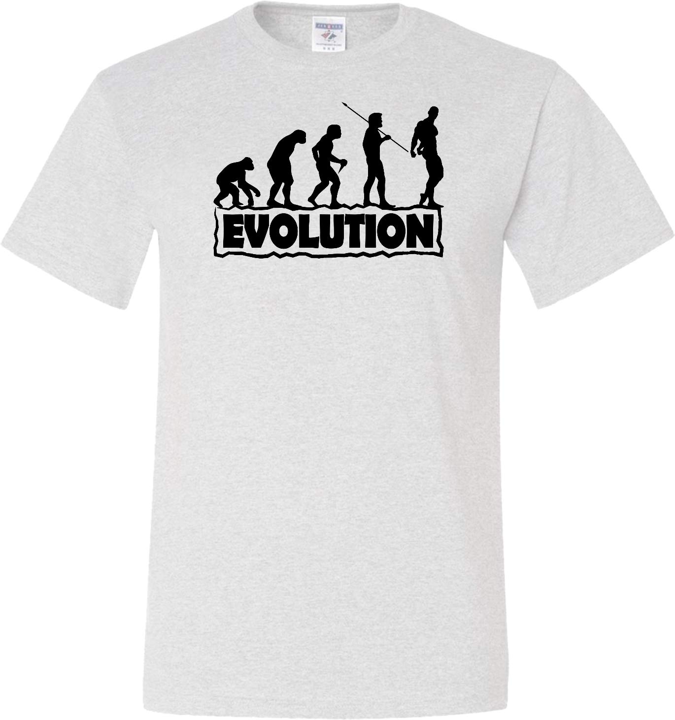 Evolution of Fitness Tall T-Shirt - Premium Workout & Gym T-Shirt for Men - Comfortable Athletic Tee for Running, Training & Casual Wear