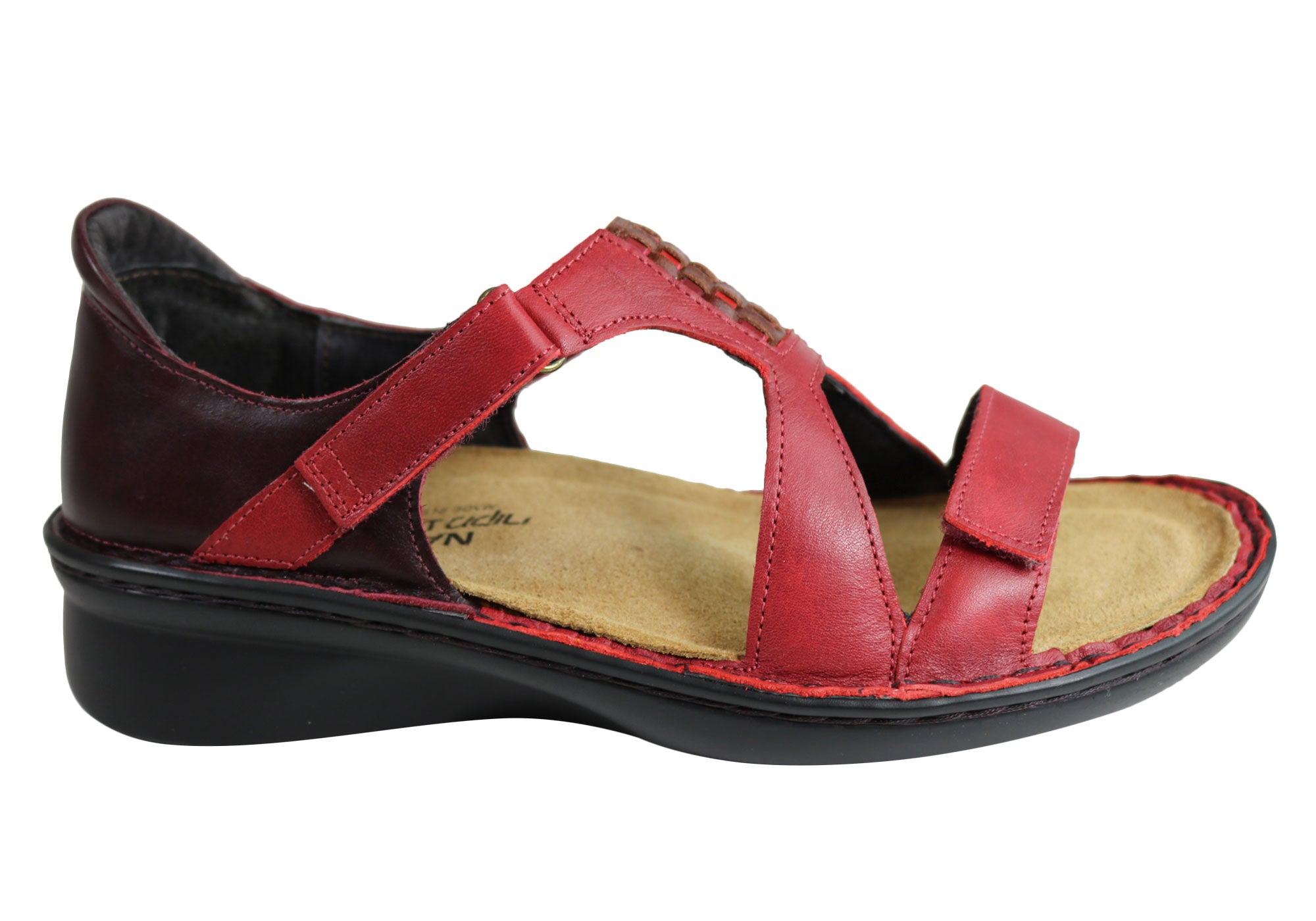 Naot Figaro Women's Leather Comfort Sandals - Wide Fit, Orthotic Friendly - Perfect for Walking, Travel & Casual Wear