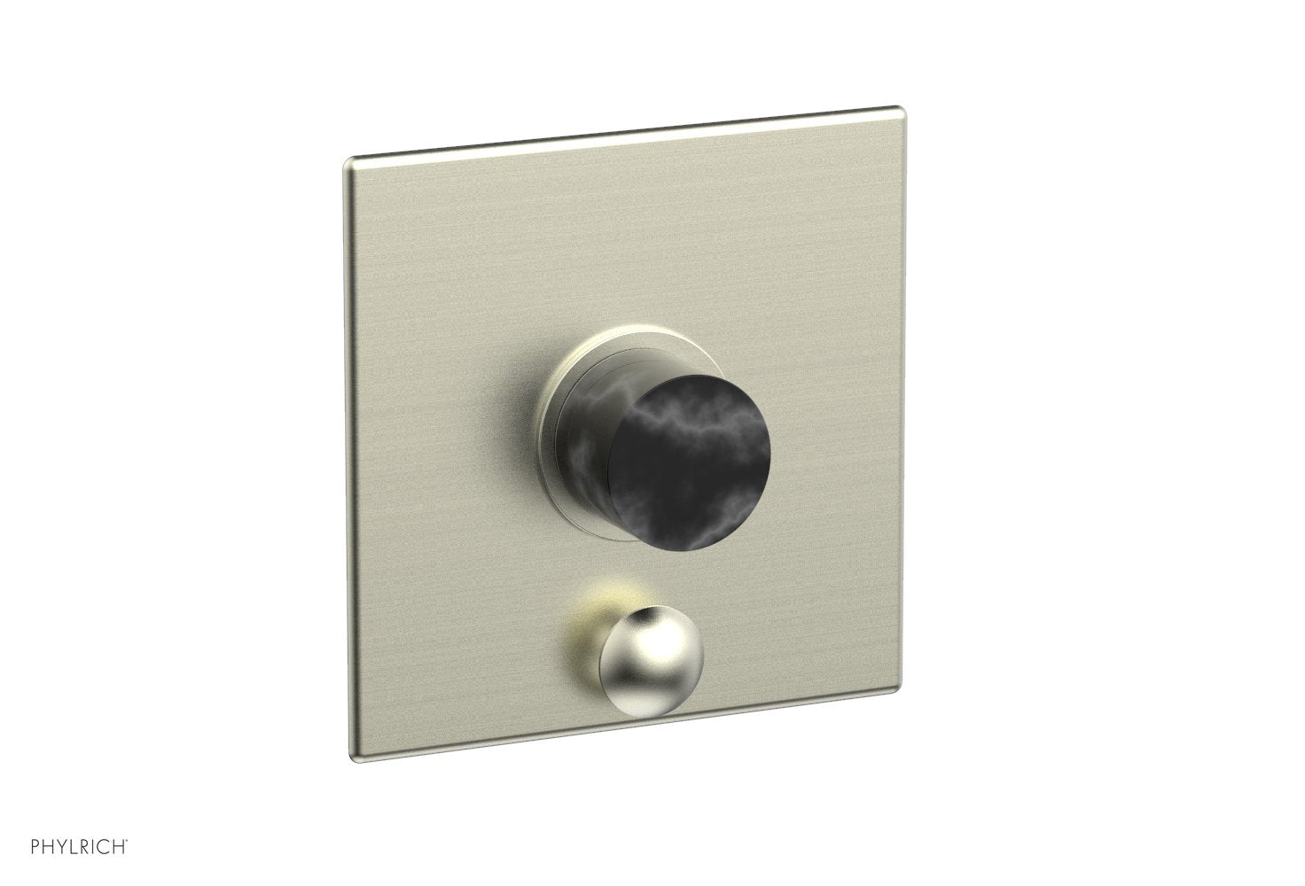 BASIC II Pressure Balance Shower Valve Trim Kit with Diverter and Handle - 4 Inch Chrome Finish for Bathroom Renovation | Perfect for Modern Home Shower Systems