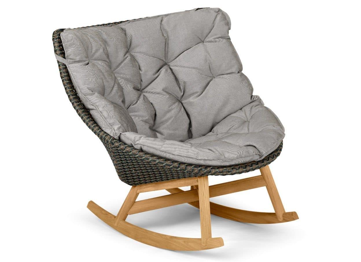 Premium MBRACE Rocking Chair - Ergonomic Wooden Rocker for Nursery, Living Room & Patio - Comfortable Glider for Relaxation & Nursing - Perfect Baby Shower Gift & Home Decor