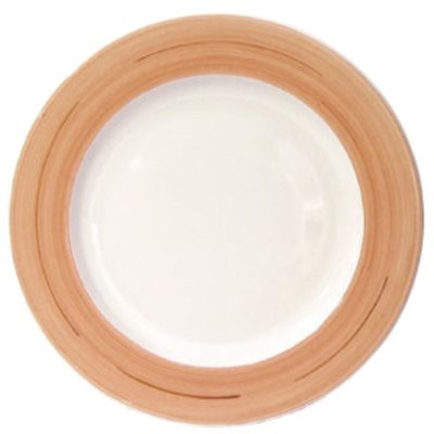 Continental Namib 10.6-Inch Wide Rim Dinner Plates - Set of 24 - Durable Porcelain Plates for Restaurants, Catering & Home Dining - Elegant Tableware for Parties, Events & Everyday Use
