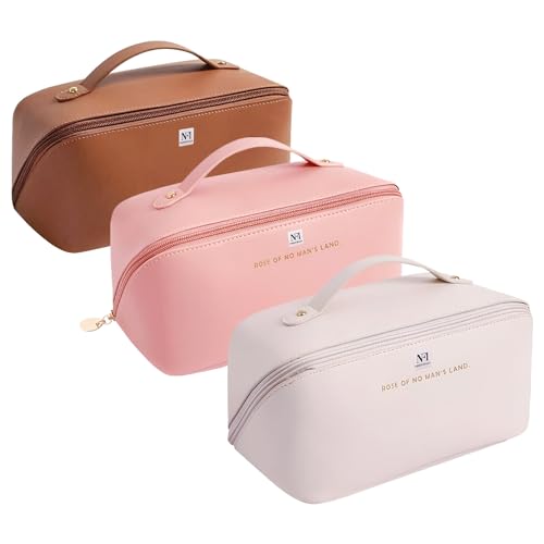 Brown, White & Pink