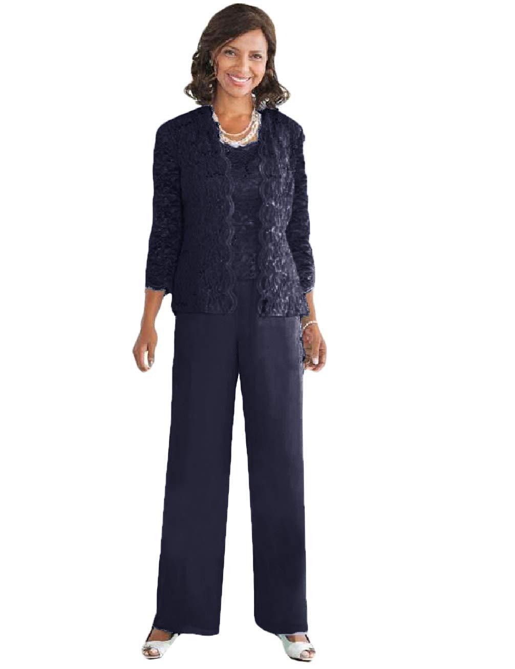 Vintage Lace Mother of The Bride Dresses & Pant Suits 2023 | Plus Size Women's Formal Evening Gowns for Wedding Guest, Party & Special Occasions