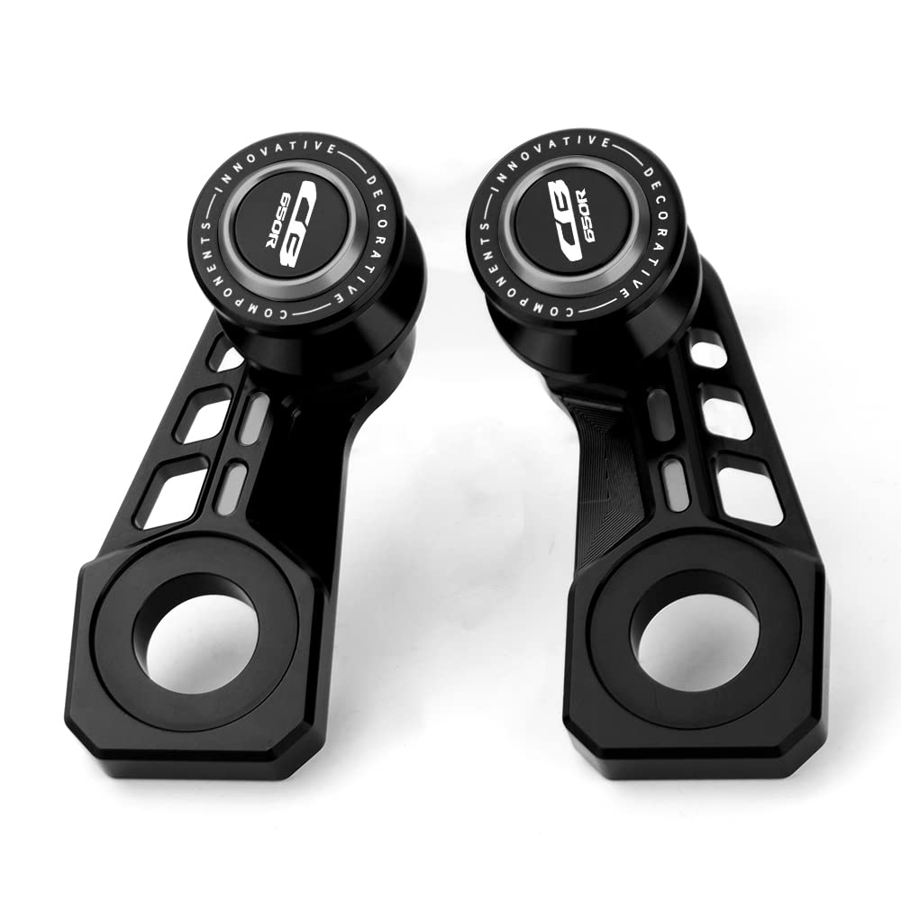 Honda CB650R (2019-2023) & Neo Sports Café (2019-2020) Motorcycle Swingarm Spools - Black Frame Sliders for Rear Stand & Protection - Durable CB 650R Accessories - Perfect for Garage Maintenance & Bike Storage
