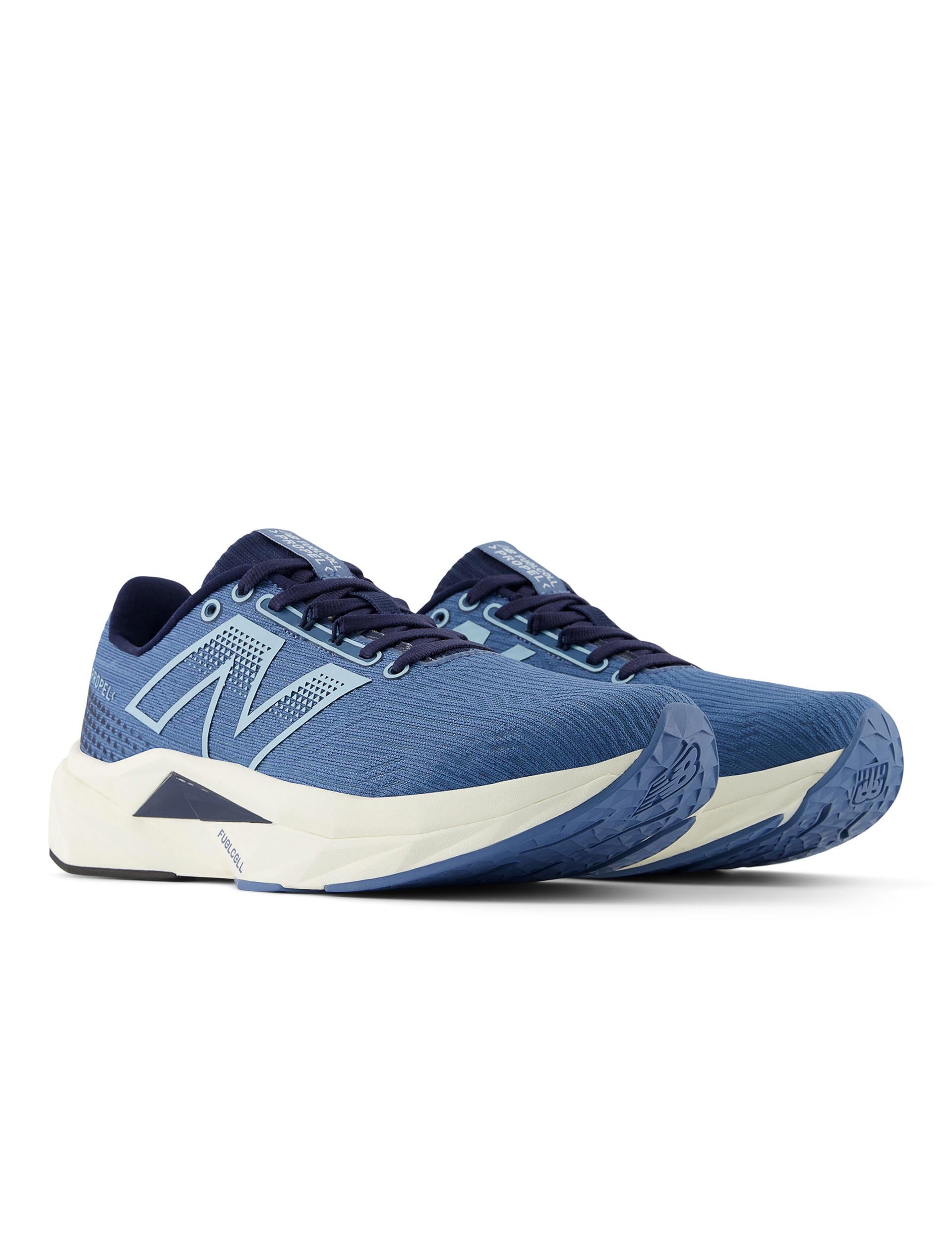 FuelCell Propel v5 Running Shoes for Men & Women - Lightweight & Responsive Heron Blue Sneakers for Jogging, Training & Gym Workouts