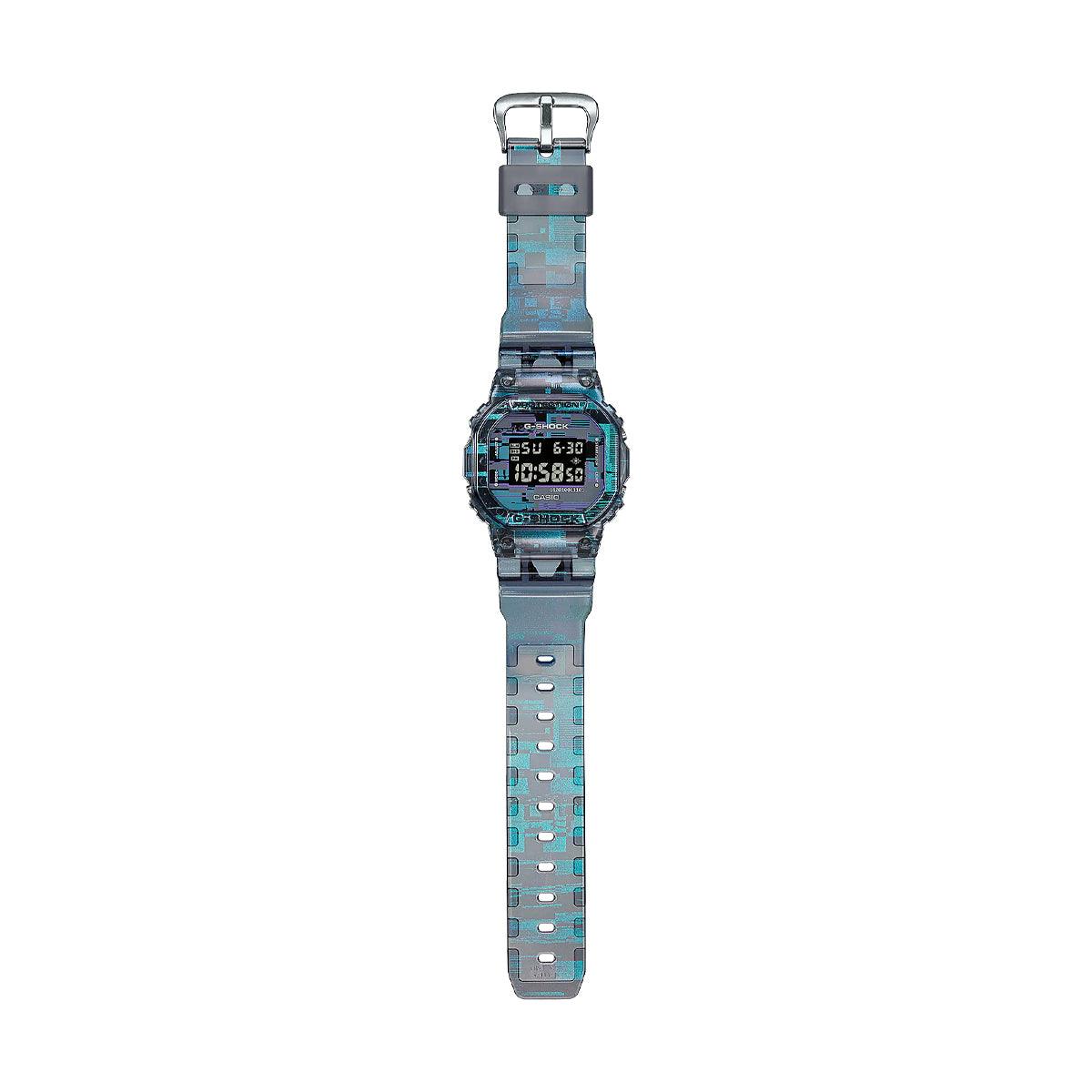 G-Shock DW-5600 'Glitch' Digital Sport Watch - Shock Resistant, Waterproof, Stopwatch, Countdown Timer | Perfect for Running, Hiking, Outdoor Activities & Everyday Wear