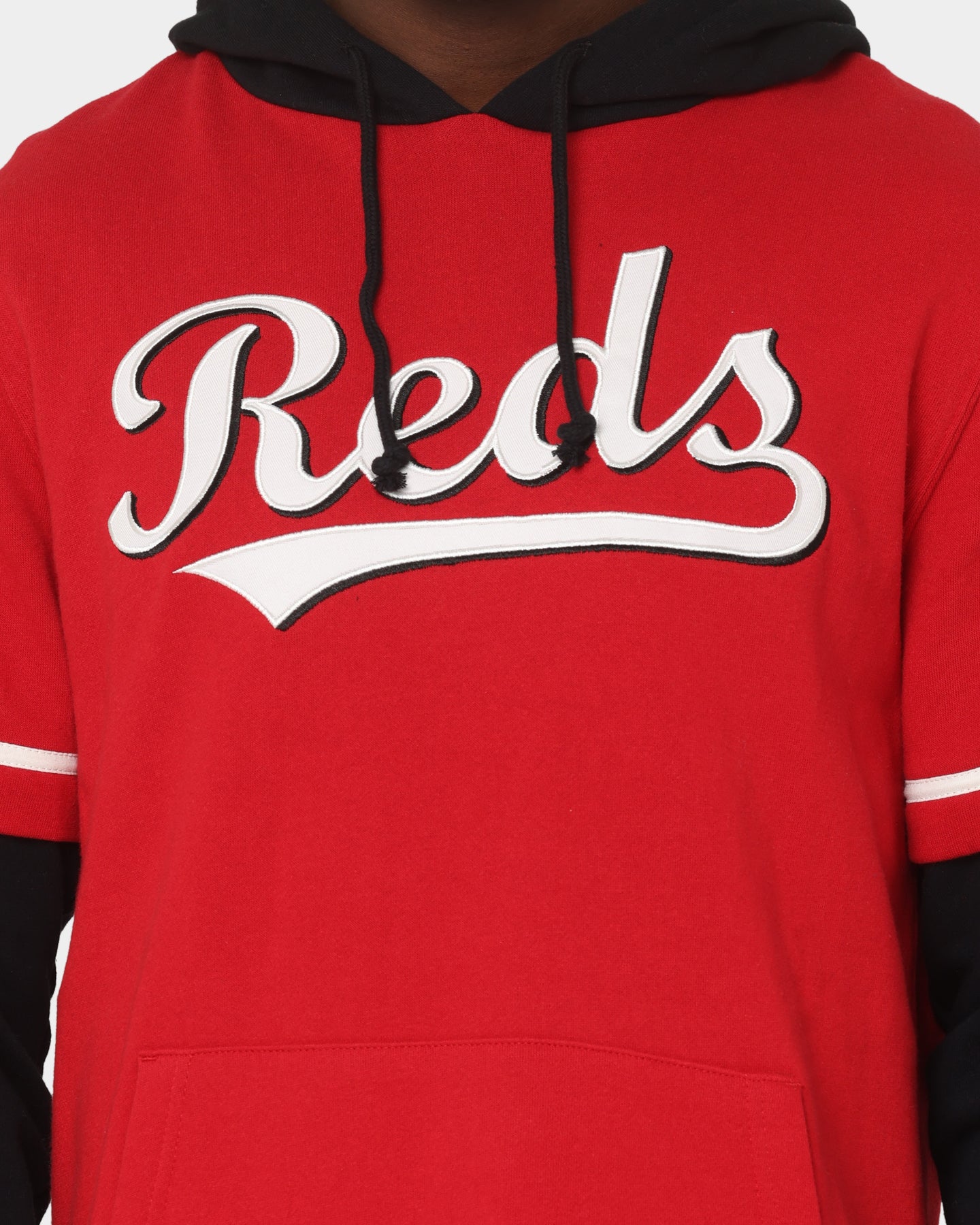 47 Brand Cincinnati Reds Shortstop Hoodie - Red | MLB Fan Gear for Men & Women | Perfect for Game Day & Casual Wear