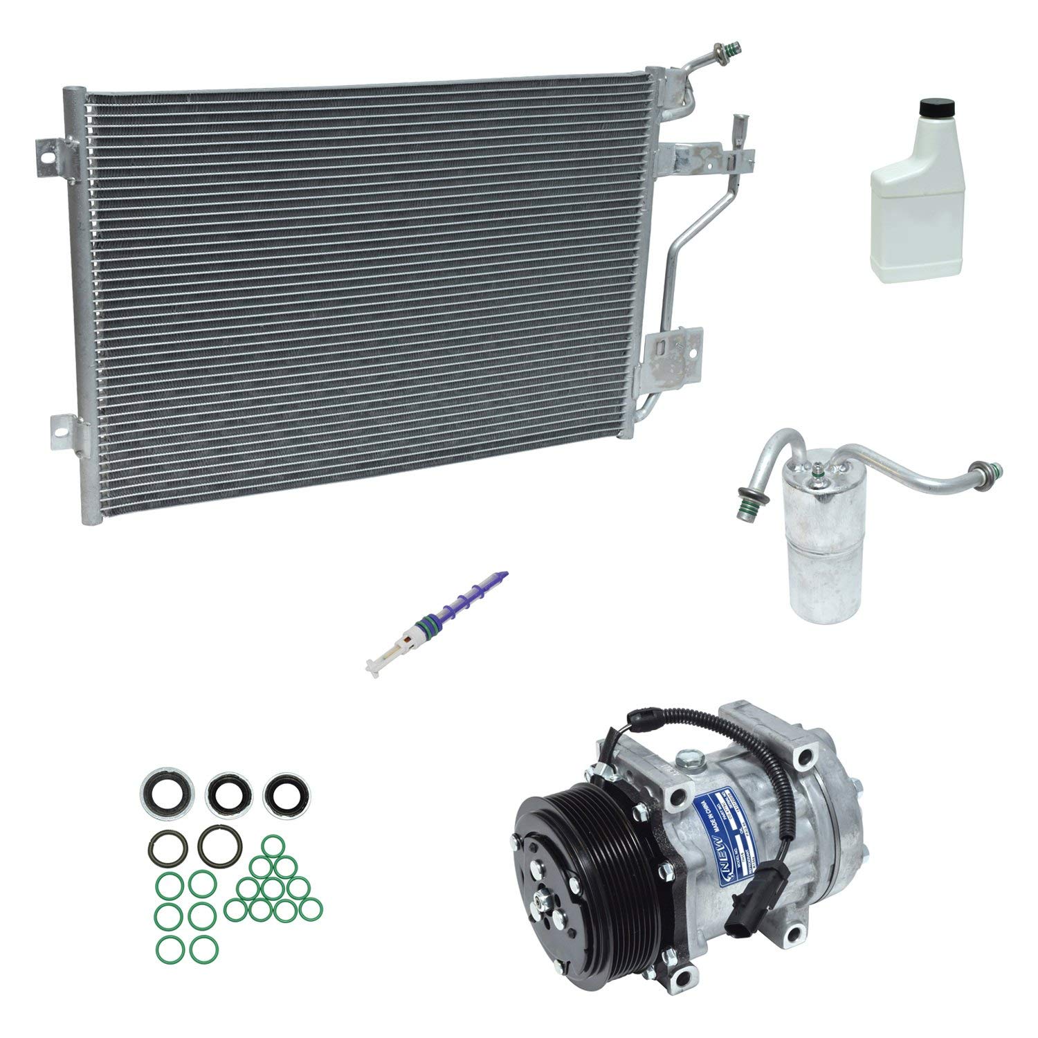 UAC KT4372A A/C Compressor Kit - Compatible with [Vehicle Models] - High Performance Auto Air Conditioning Replacement - Perfect for Summer Cooling & Car AC Repair