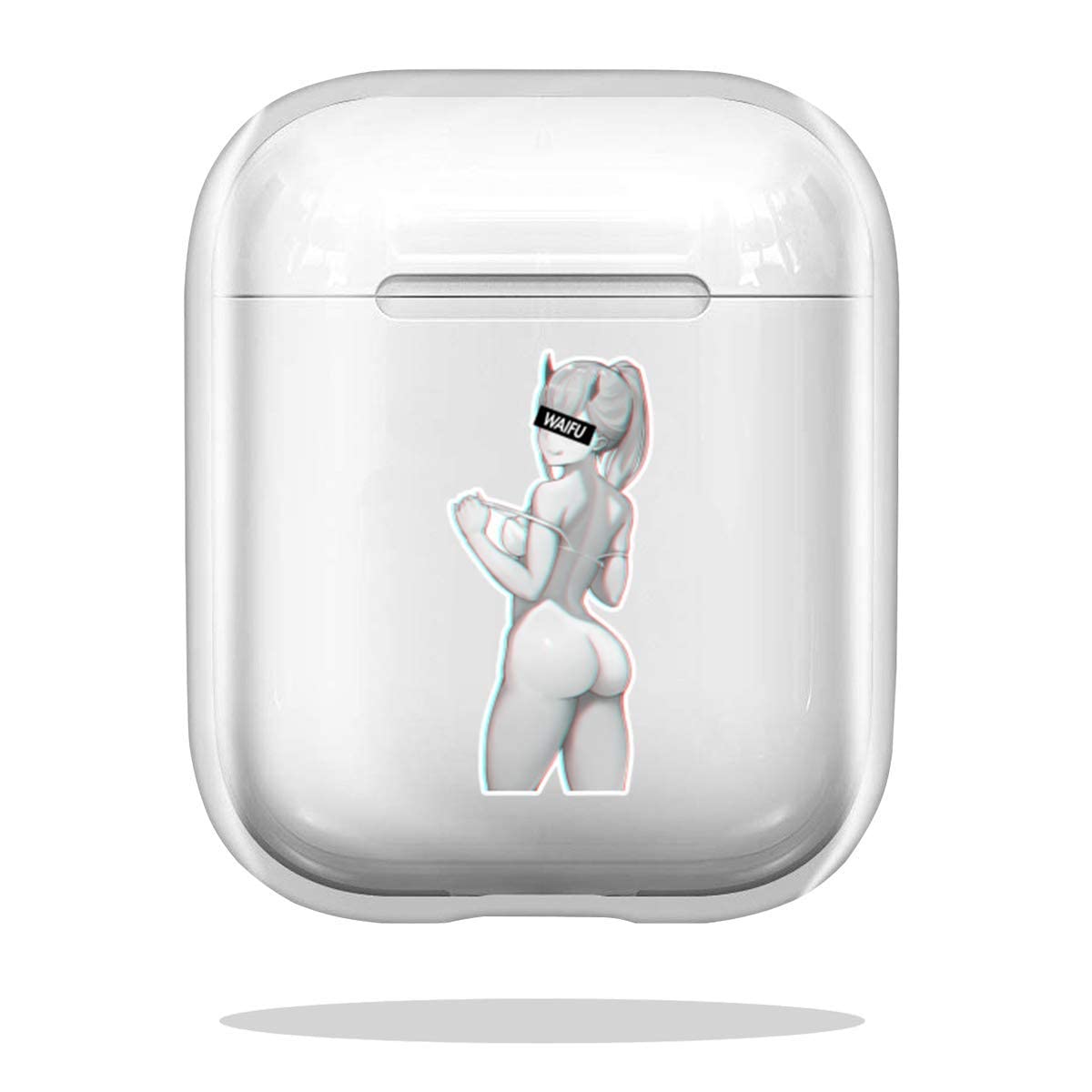 Zero Two Waifu AirPods Pro Case - Cute Anime Darling in the FranXX Protective Cover | Waterproof, Shockproof & Anti-Scratch | Perfect for School, Work, Travel & Anime Fans