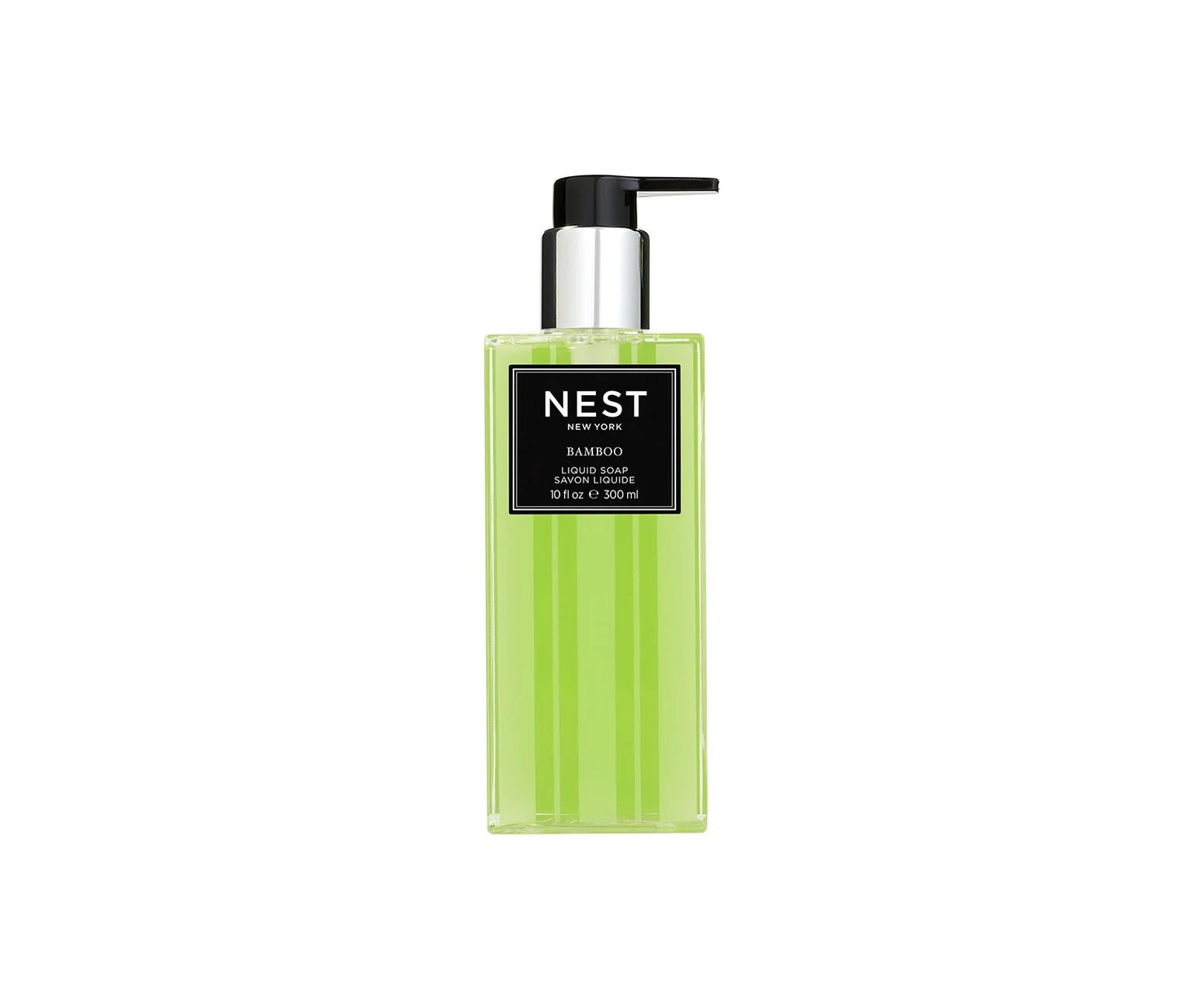 Nest Bamboo Liquid Soap - Natural Hand Wash for Sensitive Skin | Perfect for Bathroom, Kitchen & Guest Soap Dispenser