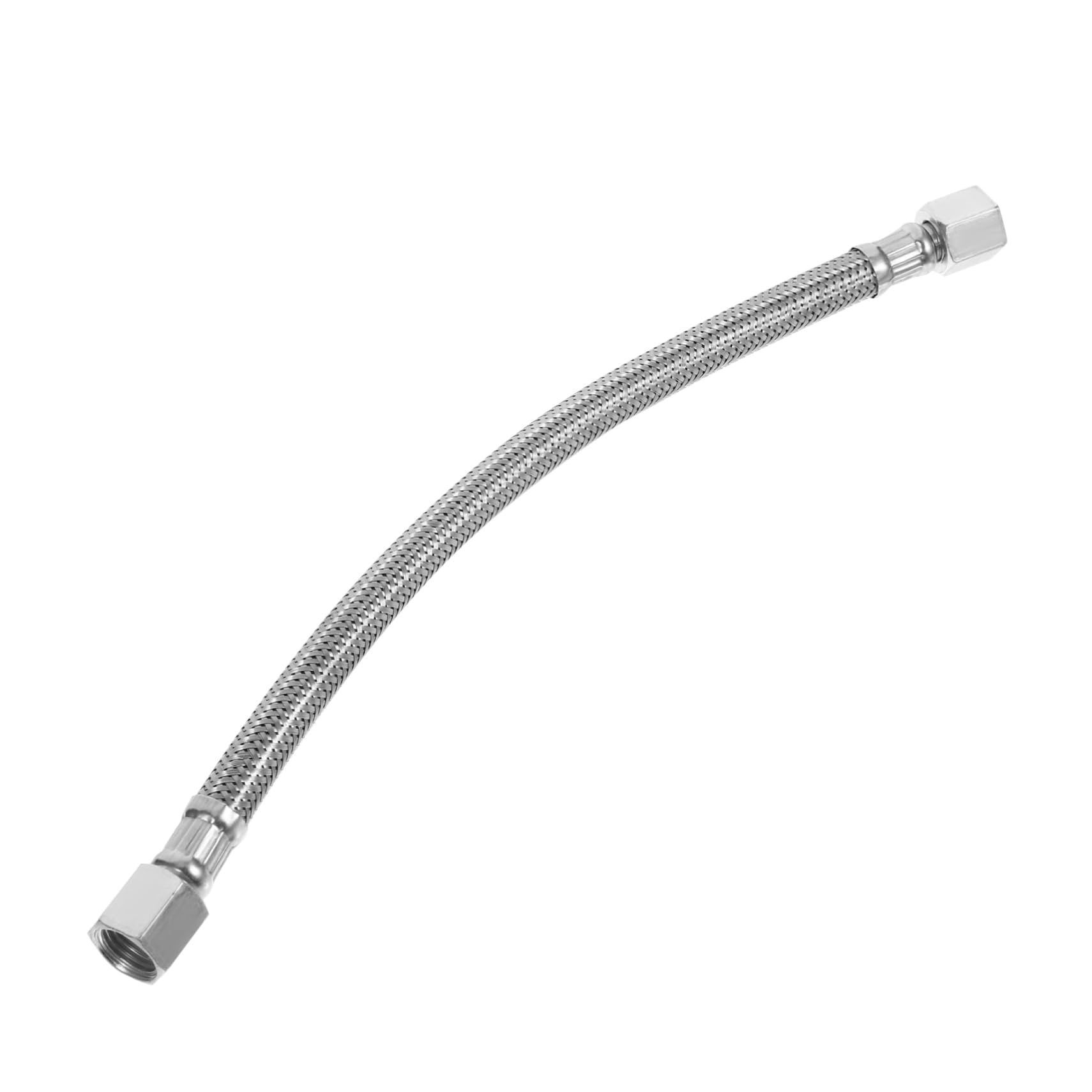 BUGUUYO Stainless Steel Air Compressor Hose - Flexible Replacement Tube for Drain & Exhaust | Workshop & Garage Use