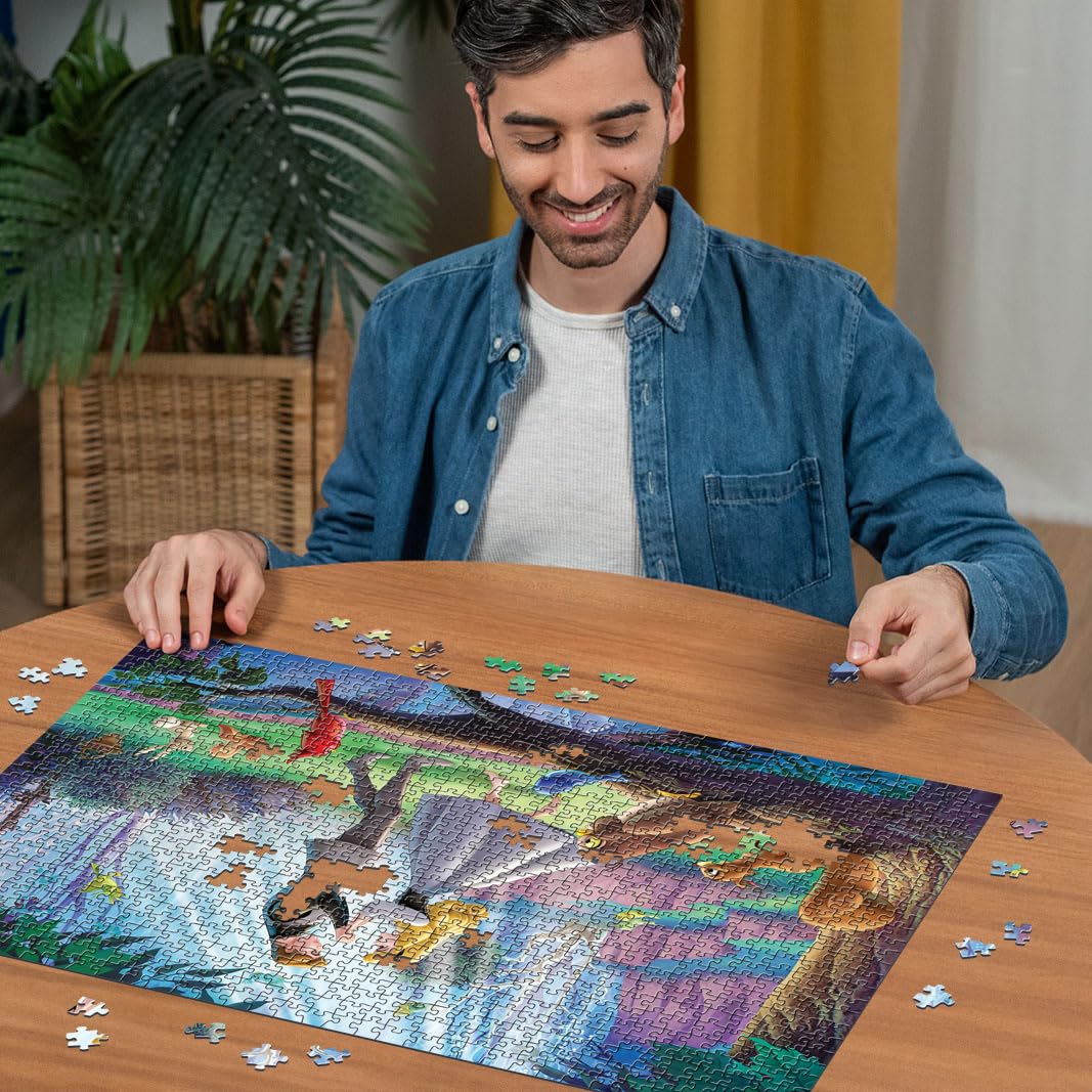 Ravensburger Disney Sleeping Beauty 1000 Piece Jigsaw Puzzle for Adults - Premium Quality Puzzle Glue for Framing, 70x50 cm - Perfect for Home Decor, Gifts & Relaxation