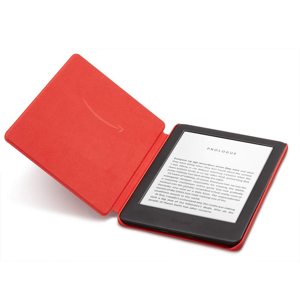 Kindle Fabric Cover for 10th Generation (2019 Release) - Punch Red Protective Case | Fits Kindle Basic Only (Not Compatible with Paperwhite/Oasis) | Perfect for Reading, Travel & Daily Use