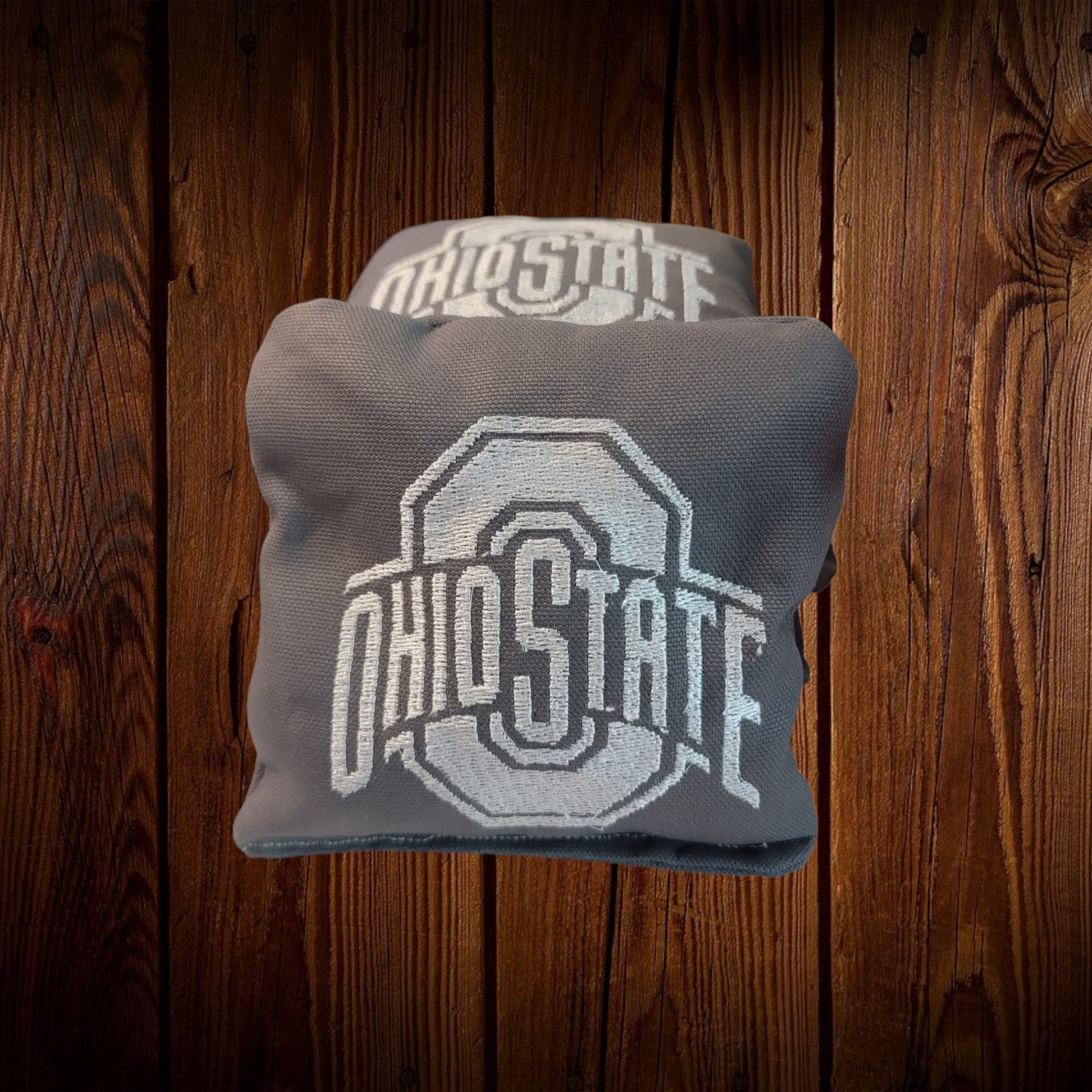 Ohio State Cornhole Bags Set of 8 - Premium Bean Bags for Cornhole Game - Perfect for Backyard Parties, Tailgating, and Outdoor Events