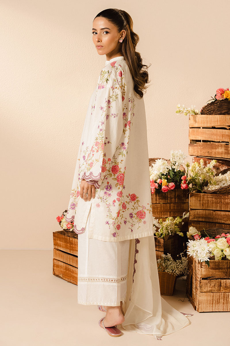 Harvest Bloom 2-Piece Set (Shirt & Dupatta) - Elegant Indian Ethnic Wear for Women, Perfect for Festivals, Weddings & Special Occasions