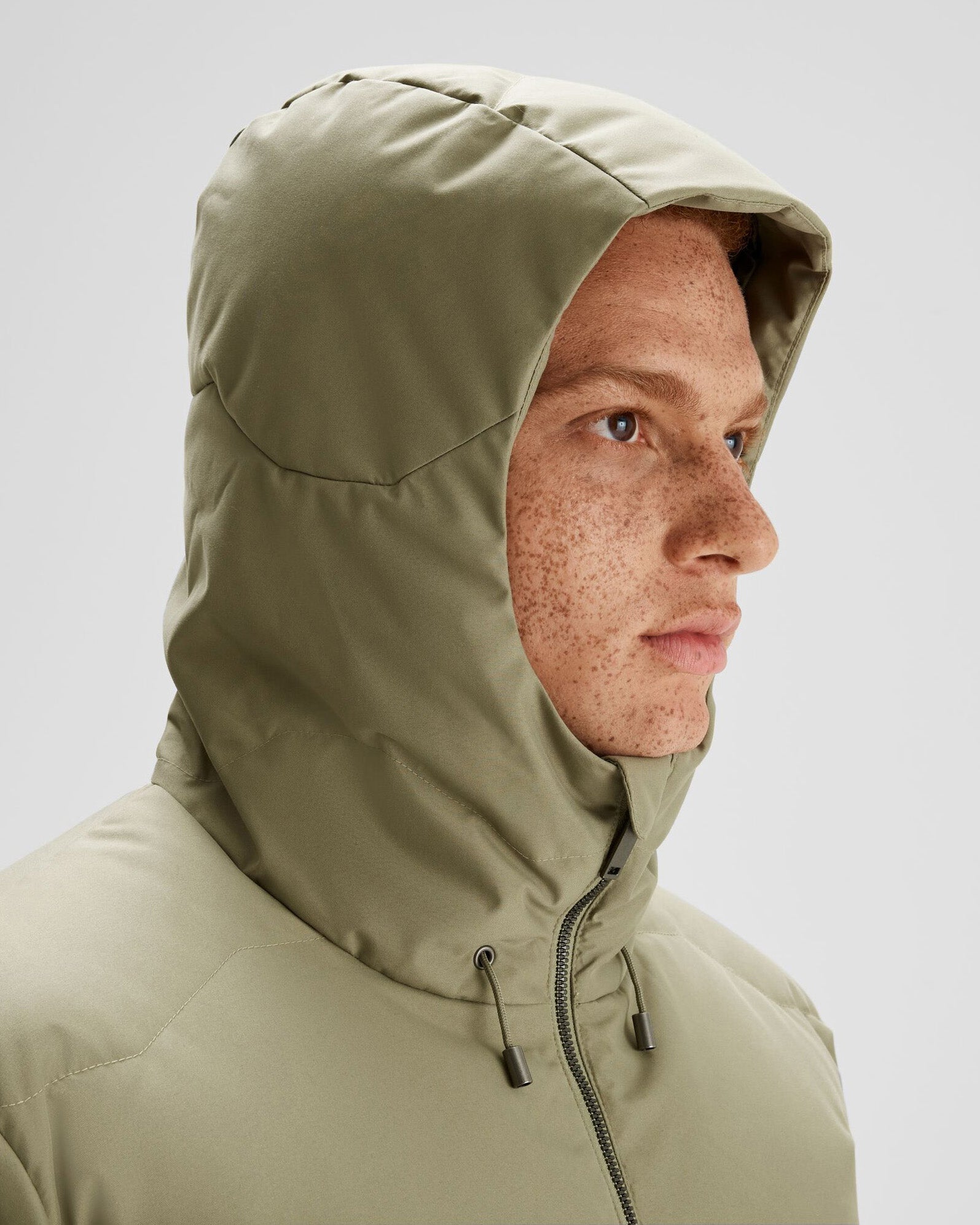 Men's Frisco X Hooded Down Jacket - Lightweight Warm Winter Coat for Outdoor Activities - Beech Color | Perfect for Hiking, Camping & Cold Weather Adventures