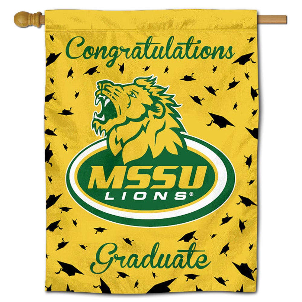 Missouri Southern State Lions College Graduation Banner Flag - Perfect for Graduation Parties, Dorm Decor & School Spirit Events